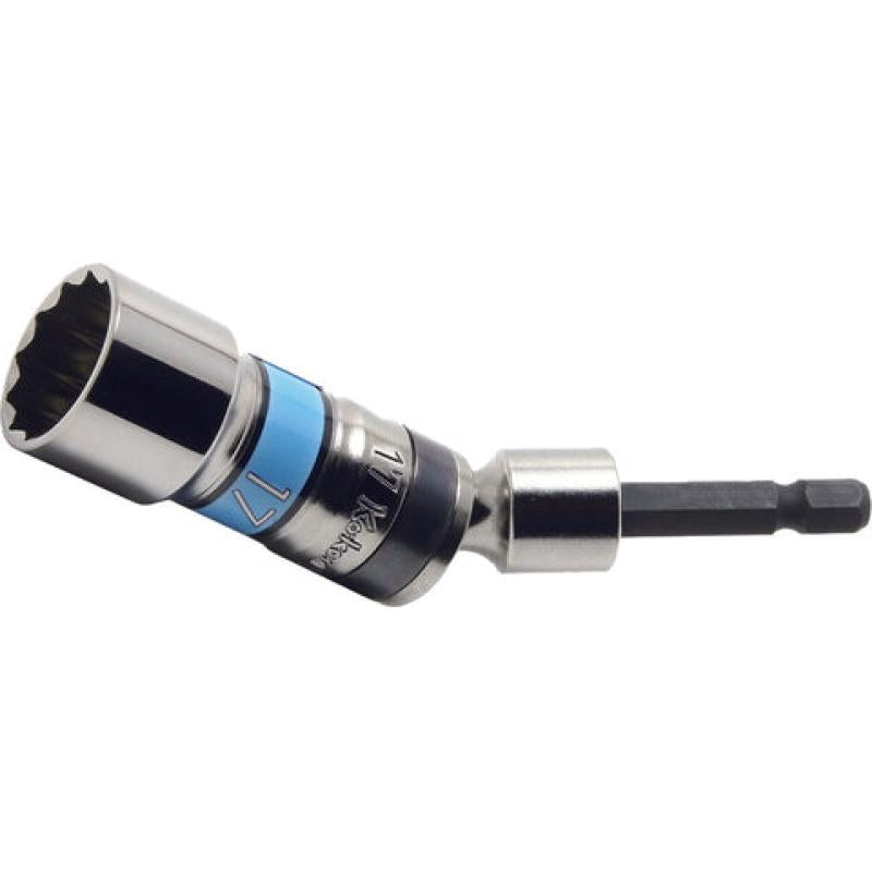 Ko-Ken BD011SE-19 1/4 Hex Dr. Universal Long Socket 19mm 12 point Length 100mm Online Hot Sale
