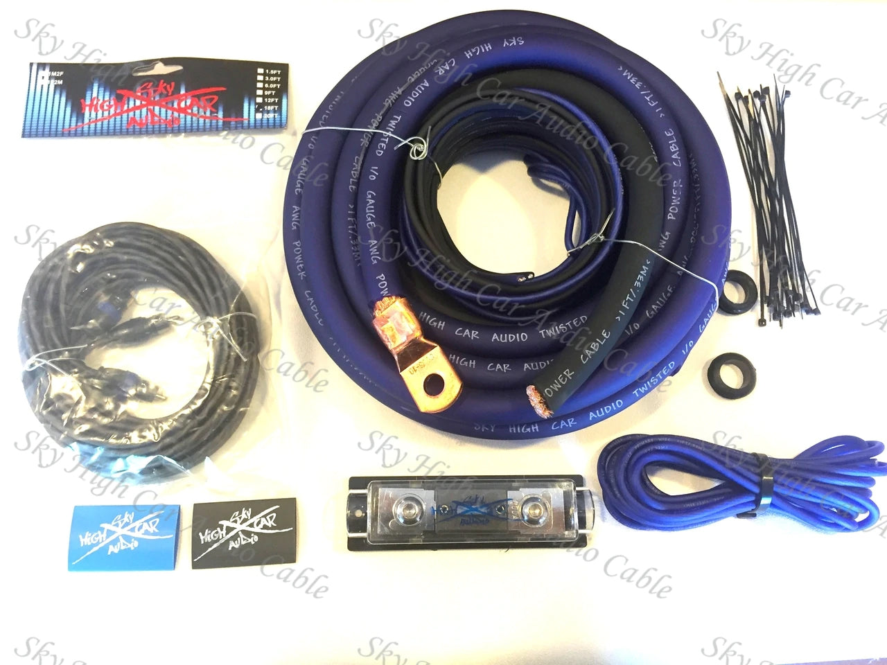 Sky High Car Audio 1/0 OFC Amplifier Kit Sale