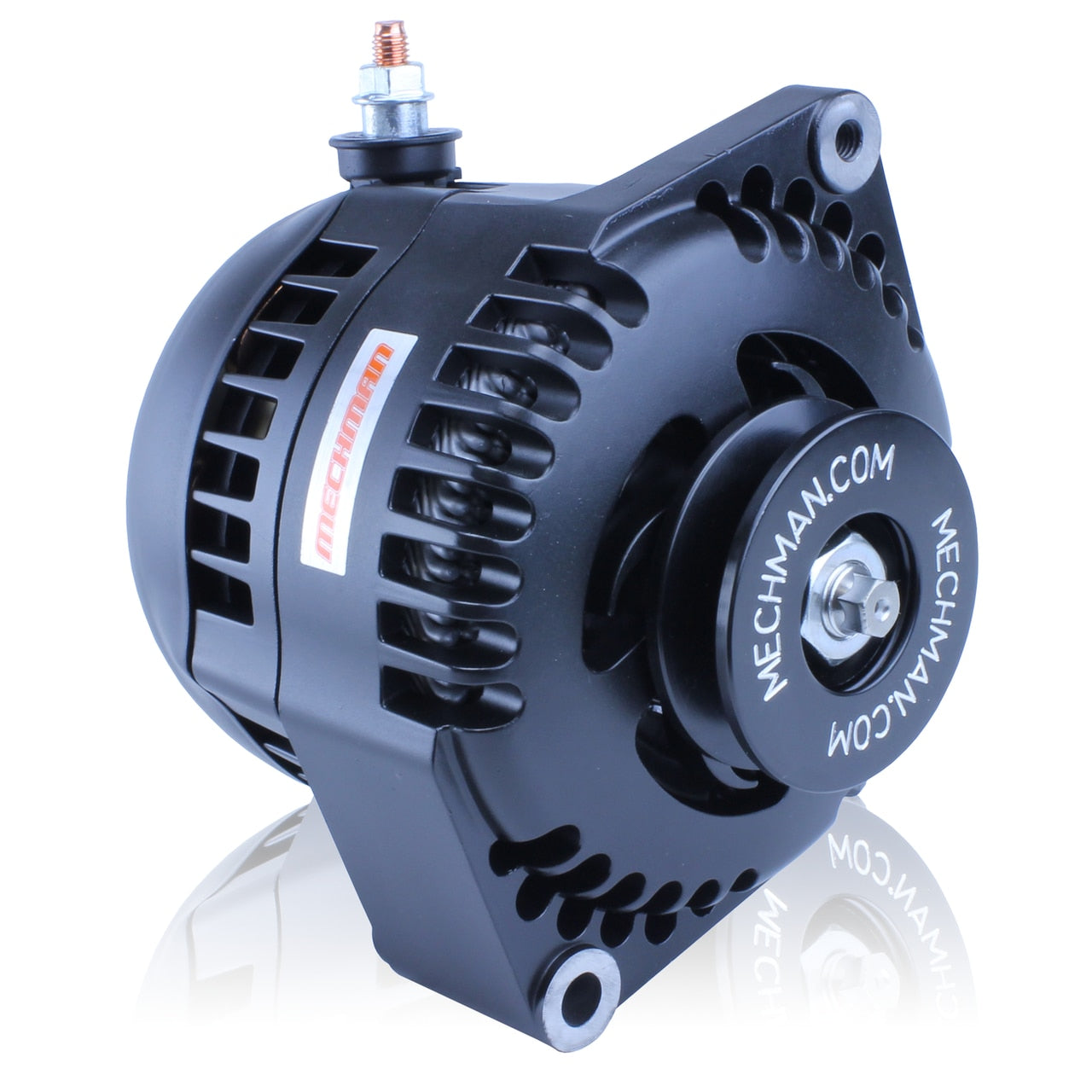 S Series 240 amp Racing alternator for 63-85 GM – 1 wire – BLACK ANODIZED Hot on Sale