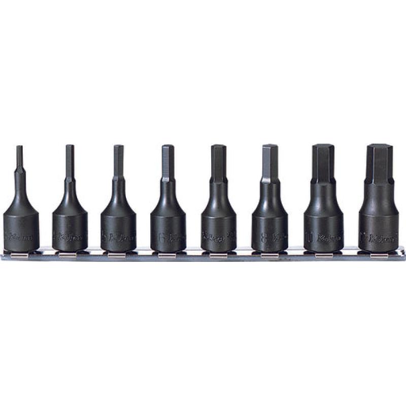 Ko-Ken RS3012A/8-L52 3/8 Sq. Dr. Bit Socket set 1/8-1/2 Hex Length 52mm 8 pieces Sale