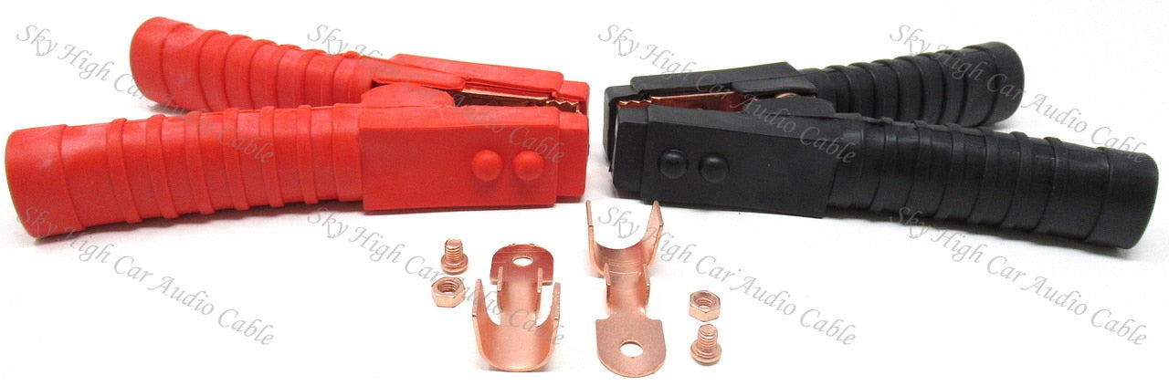 Sky High Car Audio Copper Battery Clamps Pair Supply
