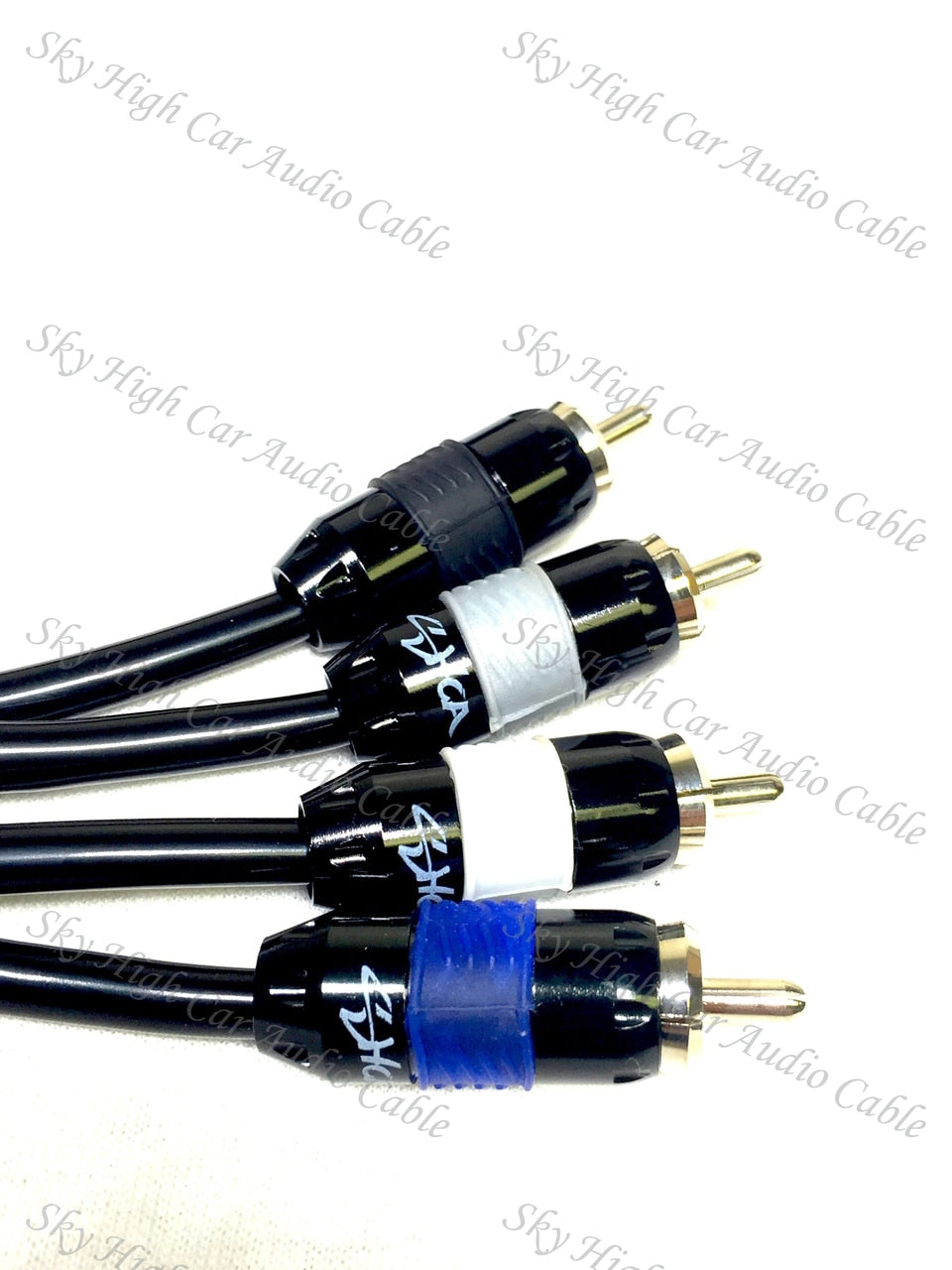 Sky High Car Audio Premium 4 Channel RCA Cable Online Sale