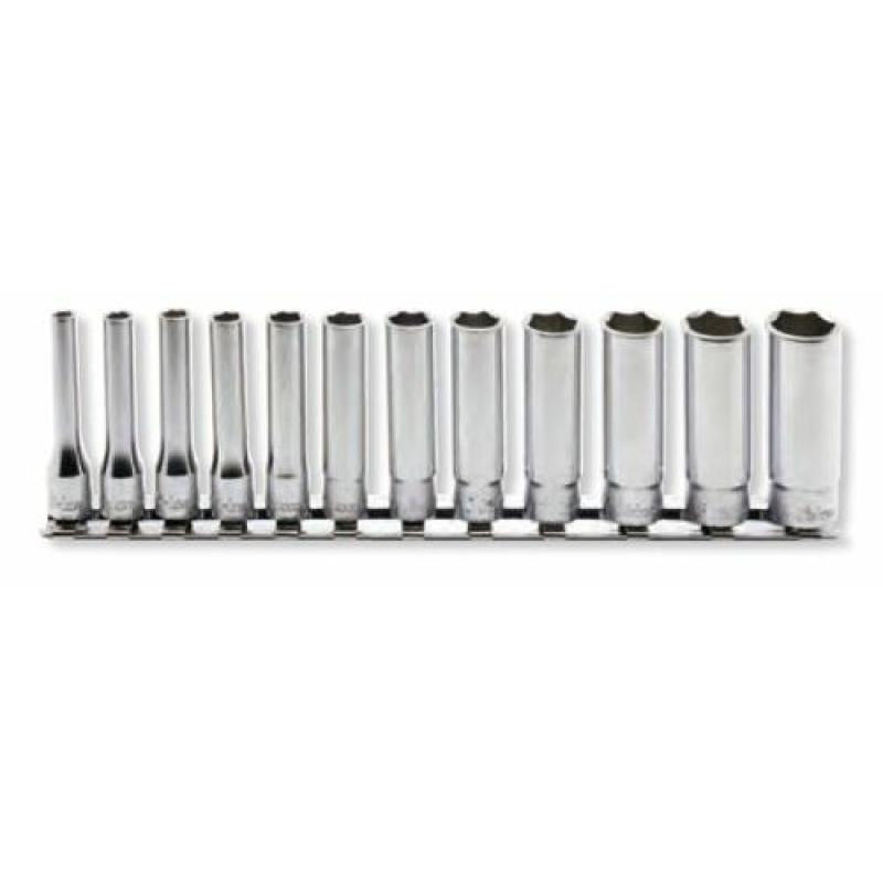 Ko-Ken RS2300M/12 Socket Set 4-14mm 6 Point 200mm 12 Pieces 1/4 Sq. Drive Online now