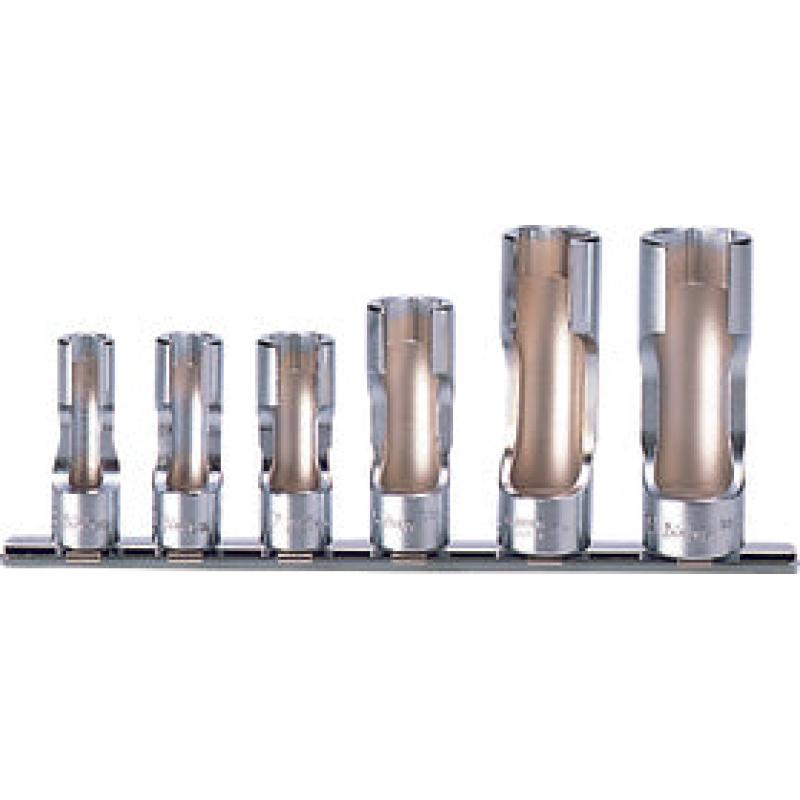 Ko-Ken RS3300FN/6 3/8 Sq. Dr. Socket set 8mm-19mm Flare Nut 6 pieces Online Sale