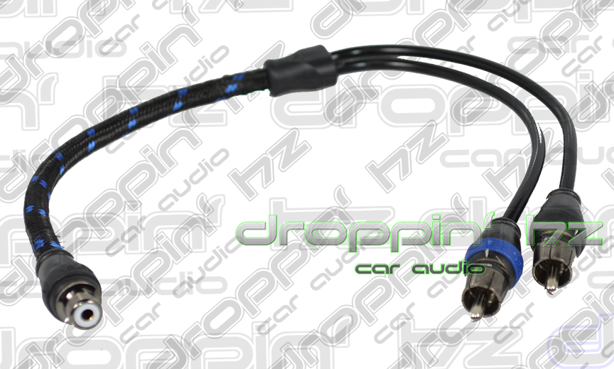Sky High Car Audio Triple Shielded Y-Splitter Online Sale