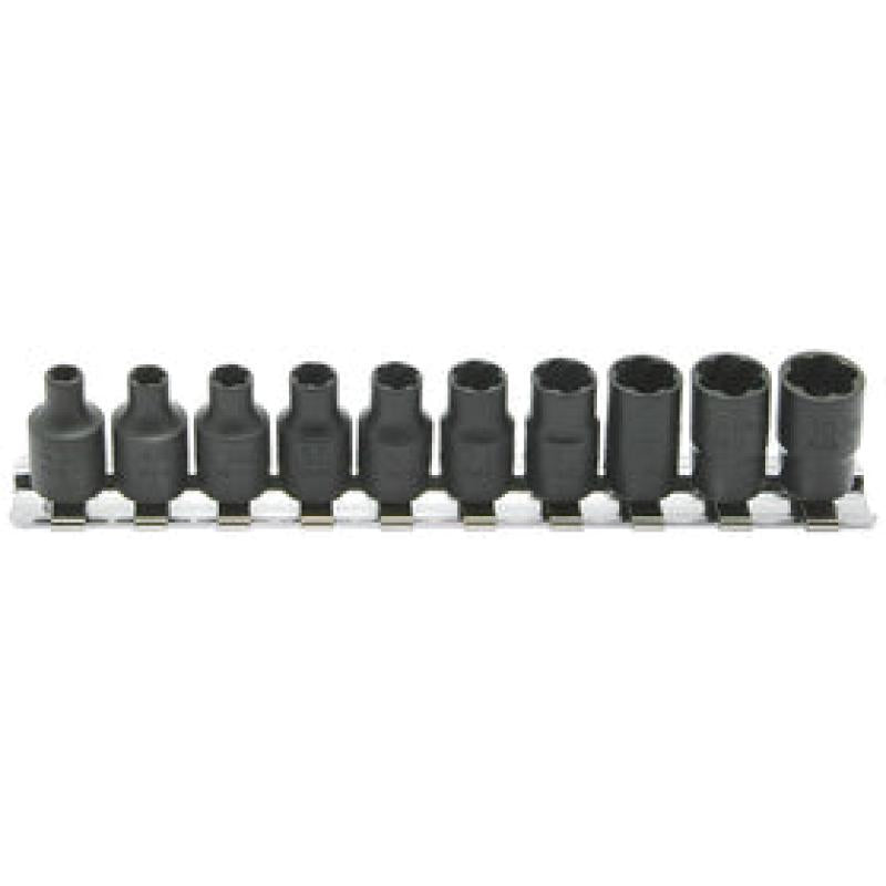Ko-Ken RS2127/10 Nut Twister Set 4mm-10mm 10 Pieces 1/4 Sq. Drive Online Sale