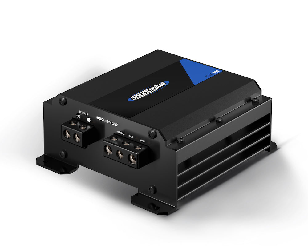 SounDigital 800.1 4 ohm EVOPS 1 Channel Power Sports Marine Grade Amplifier Discount