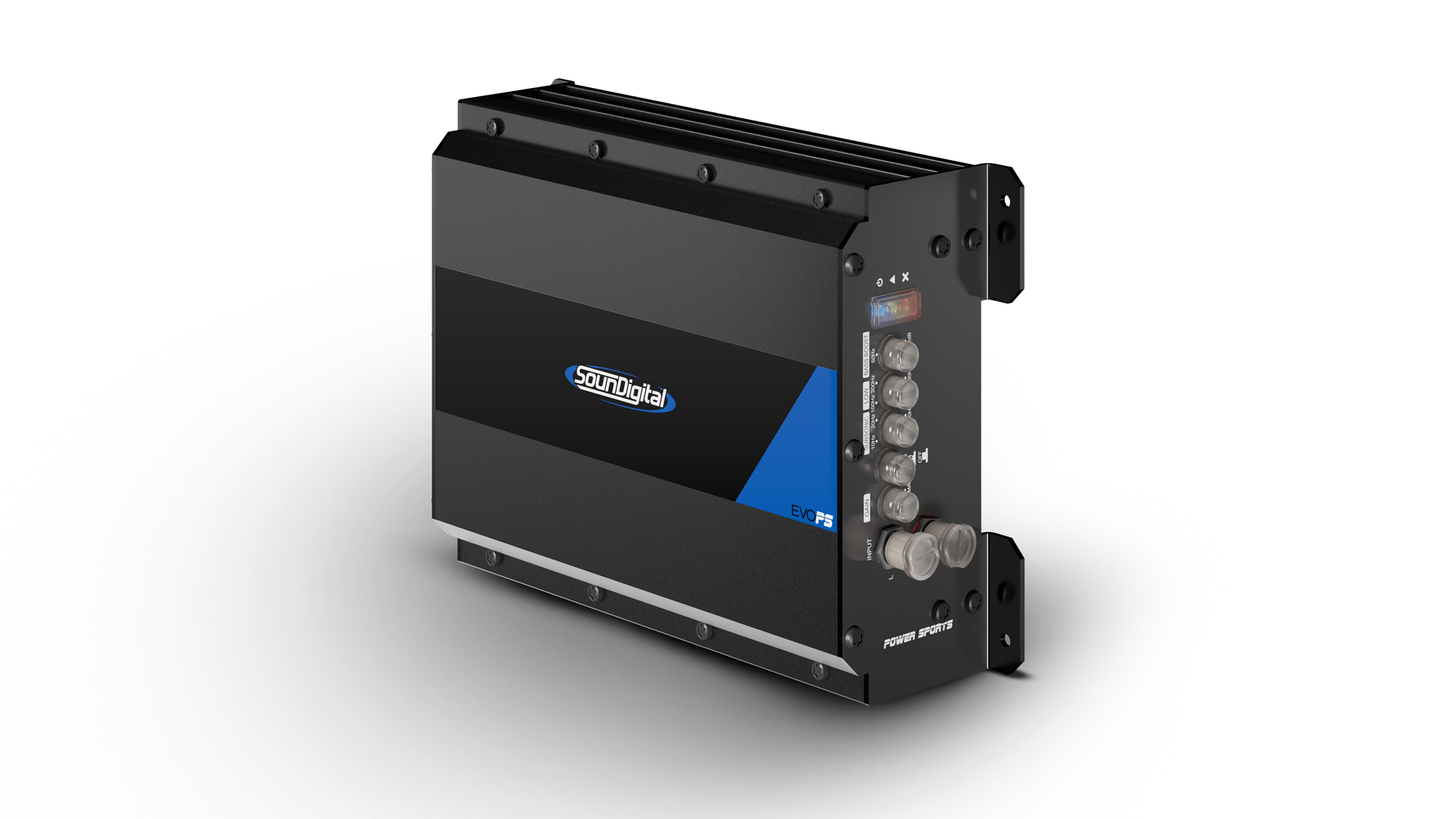 SounDigital 2400.1 4 ohm EVOPS 1 Channel Power Sports Marine Grade Amplifier Supply