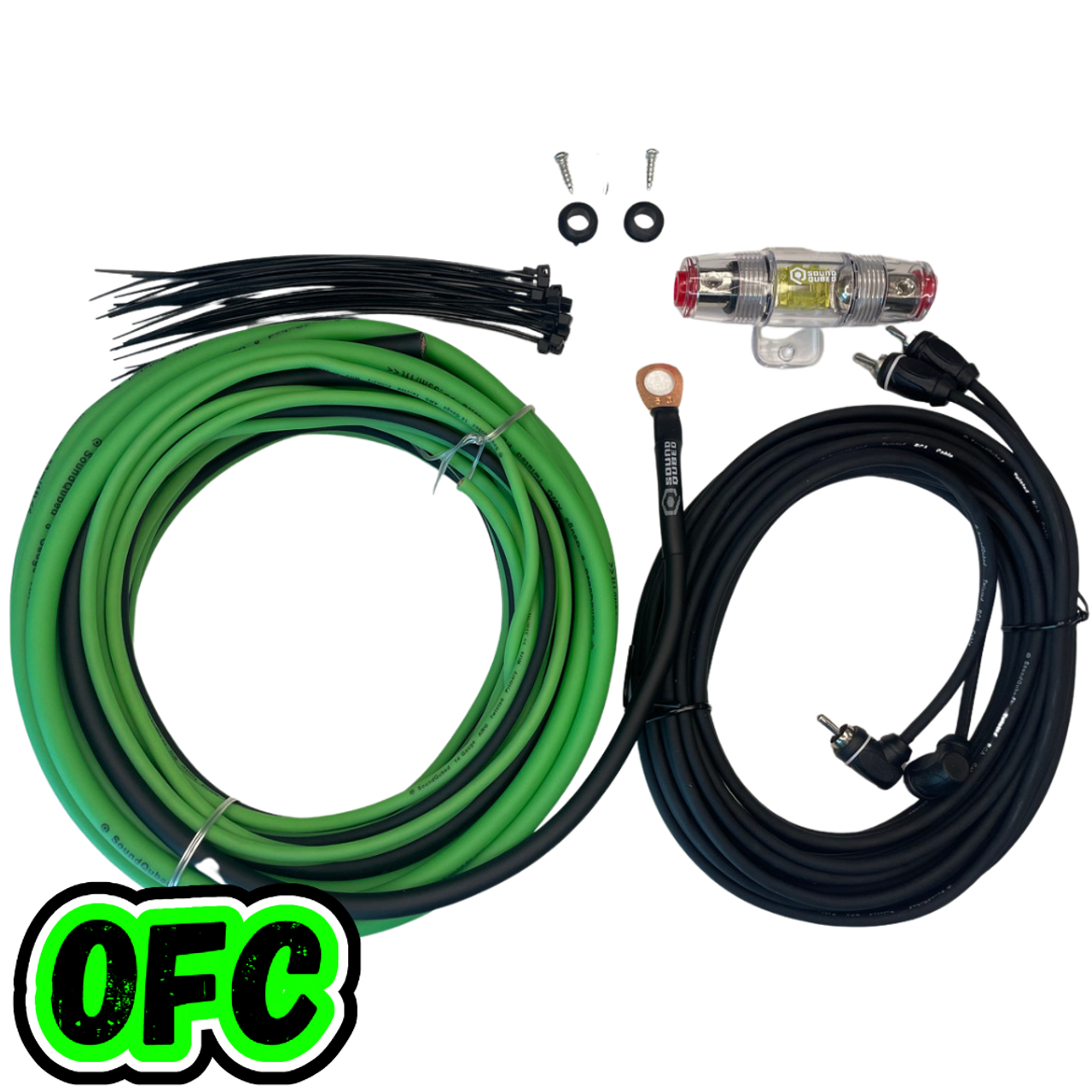 SoundQubed 8ga OFC Amp Kit (single Amp Kit) Sale