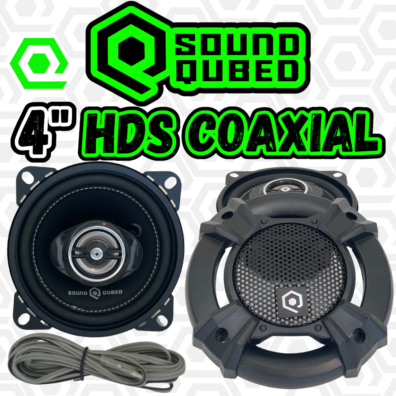 Soundqubed HDS Series 4″ Coaxial 2-way Speakers (Pair) Online