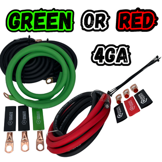 SoundQubed 4 Gauge Big 3 Upgrade Kit – CCA wire Online
