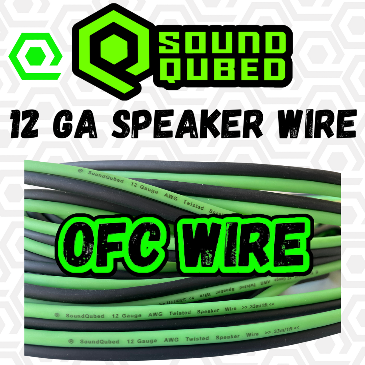 Soundqubed 12 Gauge OFC Speaker Wire Discount