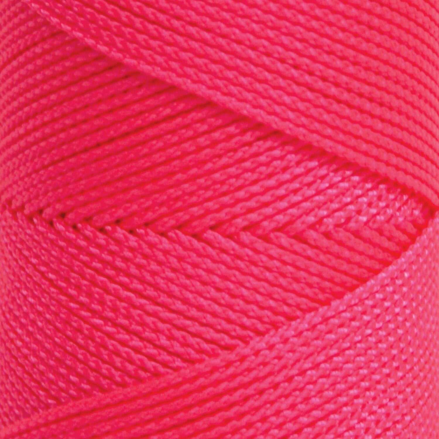 Kraft Tool BC355 Fluorescent Pink Braided Nylon Mason’s Line – 500′ Tube Supply