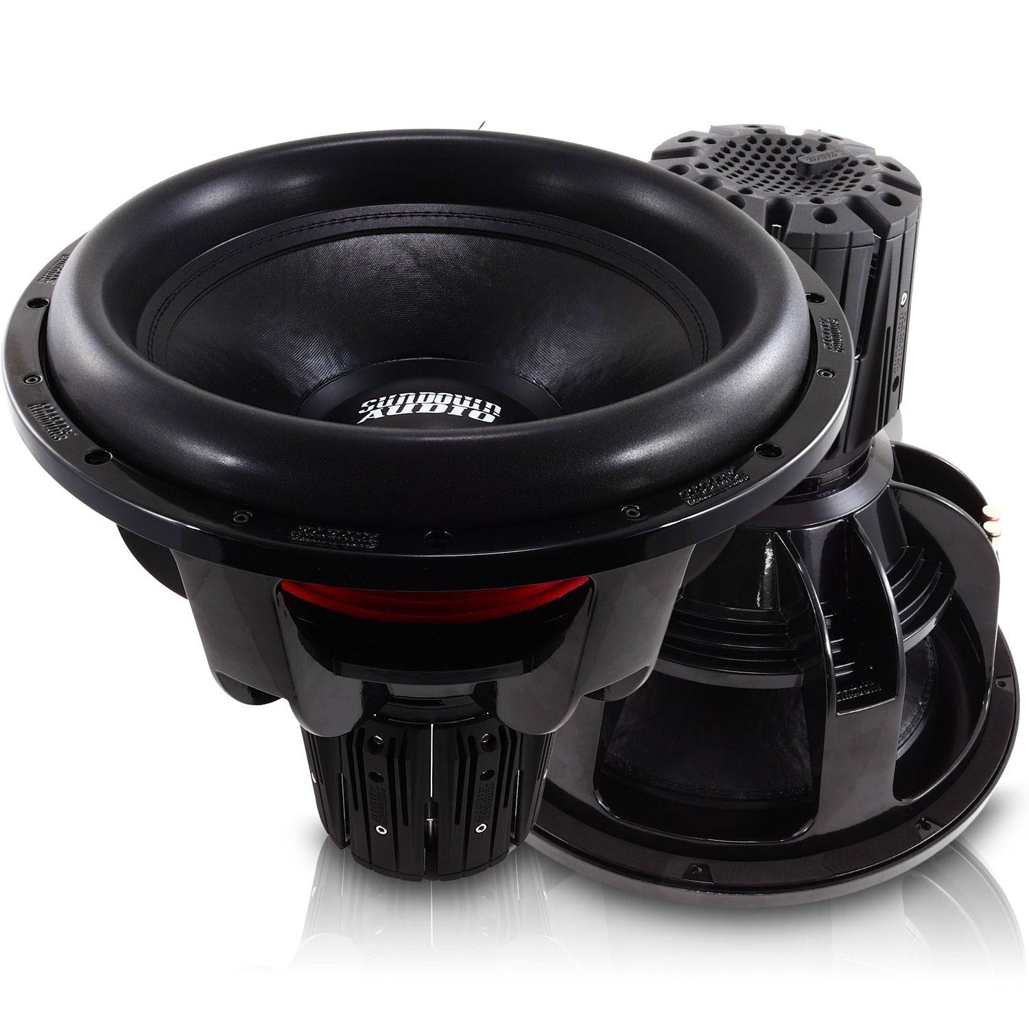Sundown Audio NSv6 18 inch Dual 1 ohm Subwoofer Nightshade(3000 watts) Online Hot Sale