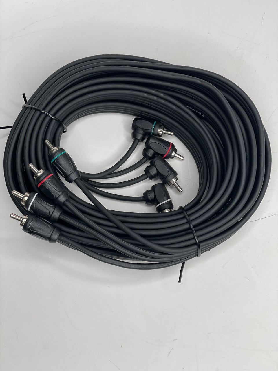 SoundQubed Twisted OFC 4-Channel RCA 18 Foot Online now