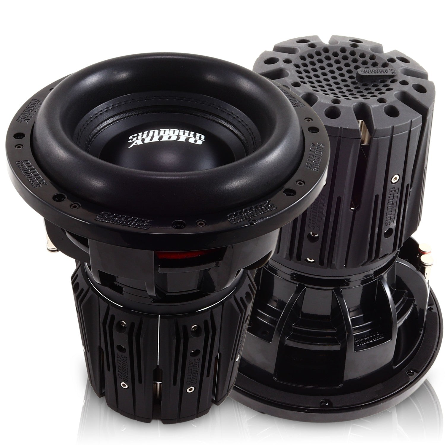 Sundown Audio NSv6 10 inch Dual 2 ohm Subwoofer Nightshade(3000 watts) Fashion