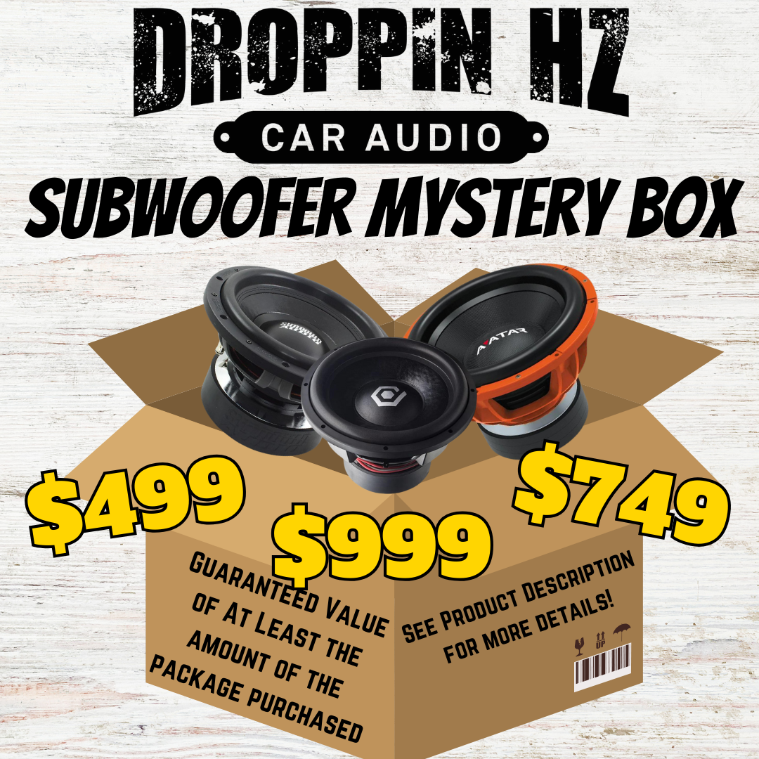 SUBWOOFER Black Friday Mystery Box-GUARANTEED ITEMS Online Hot Sale