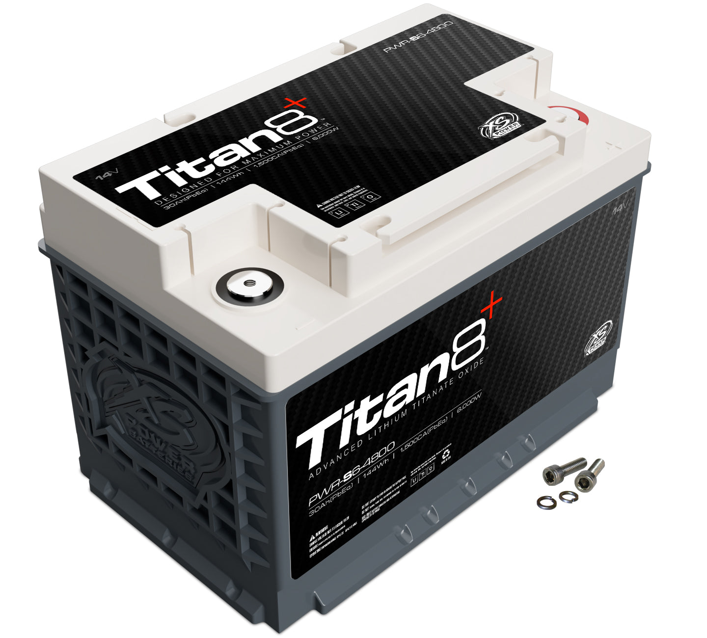 XS Power Titan8  PWR-S6-4800 14v Lithium Titanate Battery UNDERHOOD SAFE Fashion