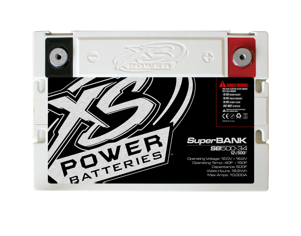 XS Power SB500-34 Group 34 12V Super Capacitor Bank on Sale
