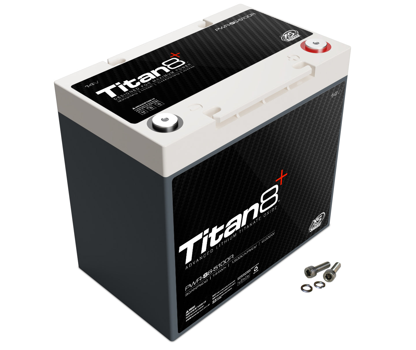 XS Power Titan8  PWR-S6-5100R 14v Lithium Titanate Battery UNDERHOOD SAFE Discount