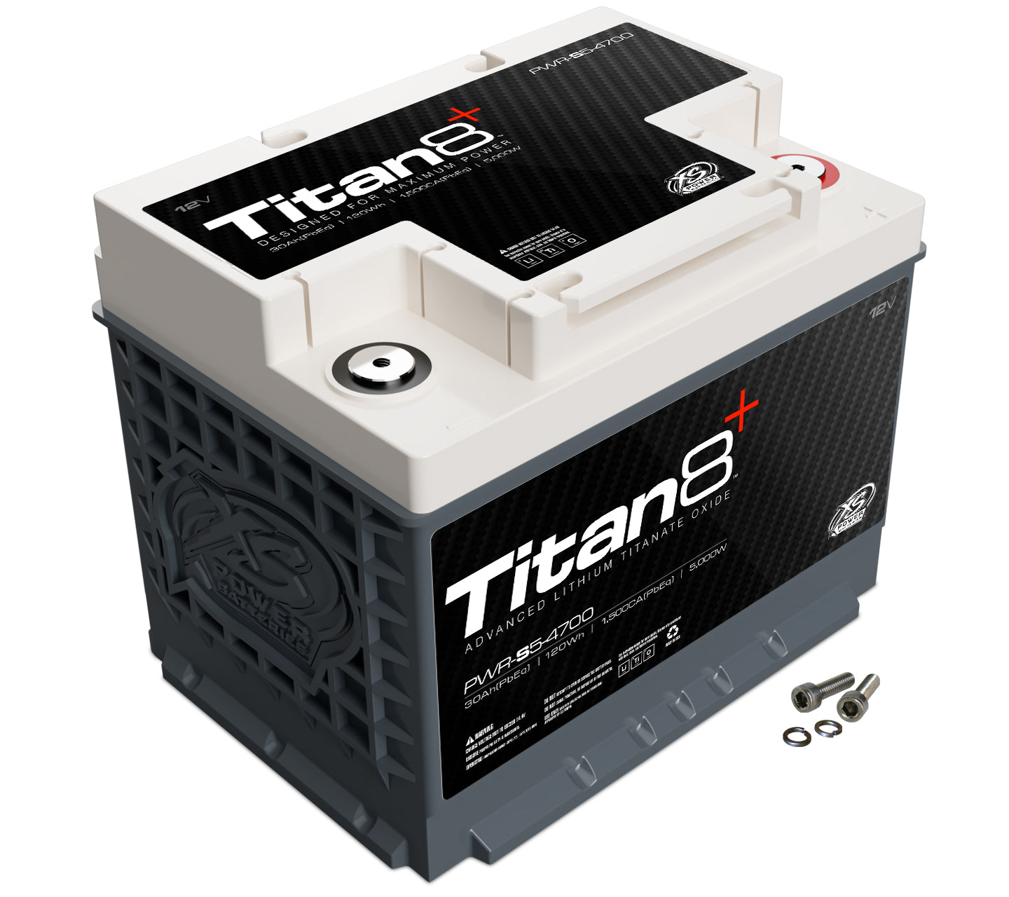 XS Power Titan8  PWR-S5-4700 12v Lithium Titanate Battery UNDERHOOD SAFE Fashion