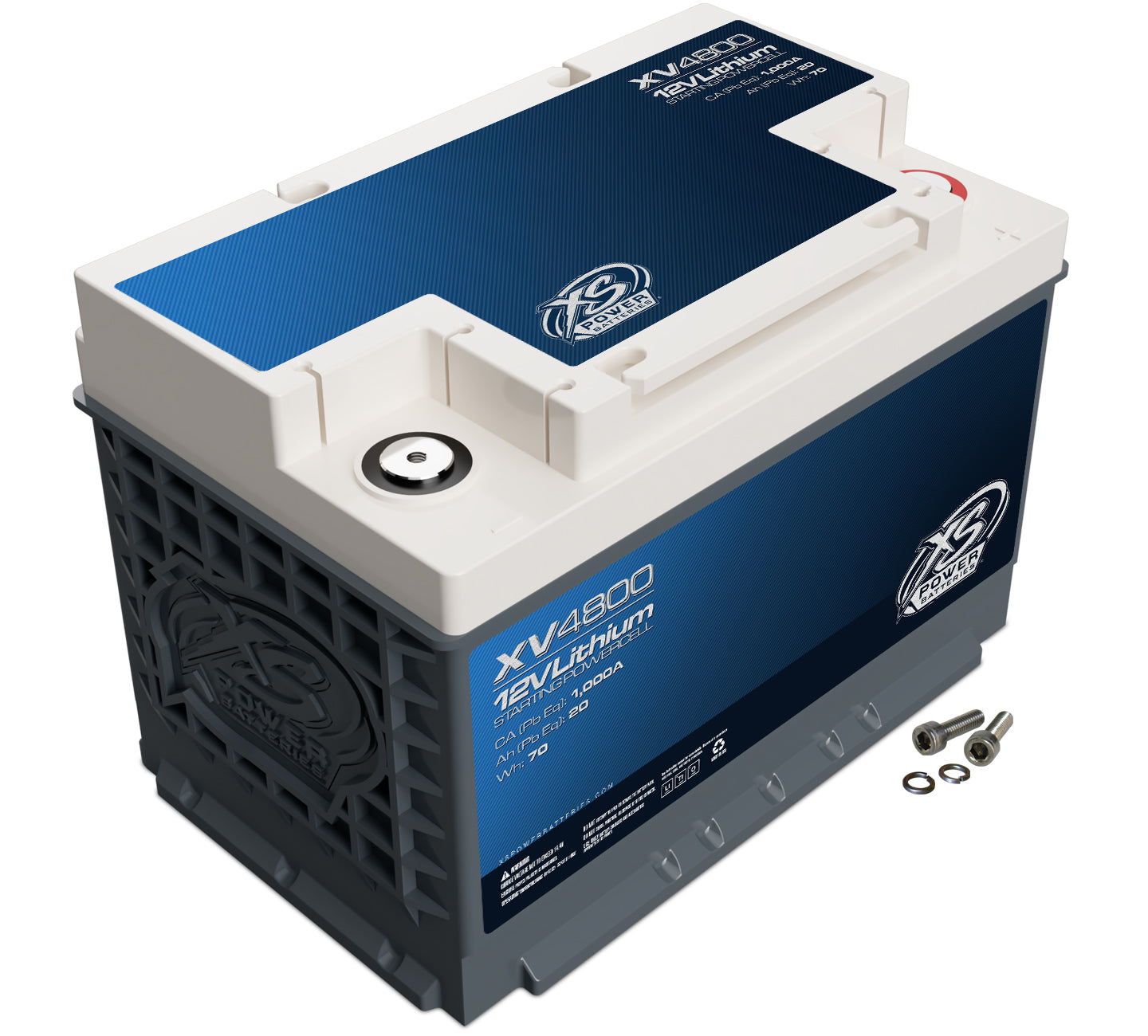 XS Power XV4800 – 12V Direct Fit Lithium Titanate Automotive Batteries Supply