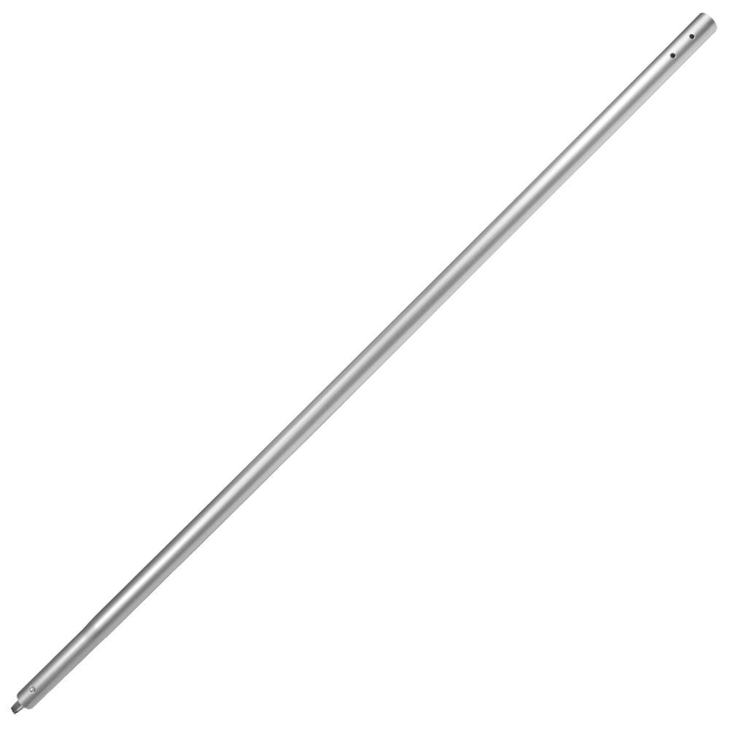 Kraft Tool CC293S 8′ Anodized Aluminum Swaged Button Handle – 1-3/4″ Diameter (Silver) Online now