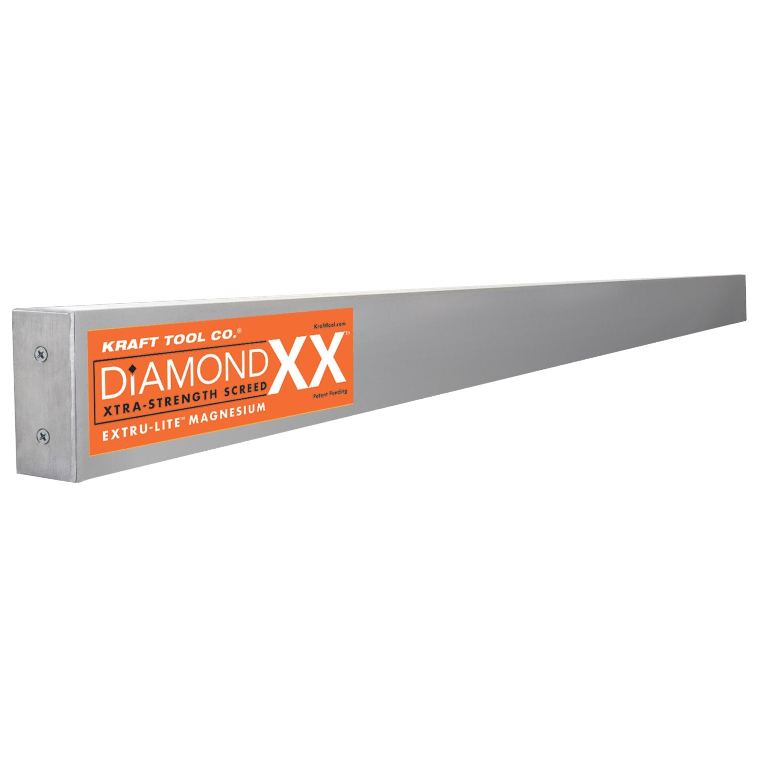 Kraft Tool CC621DX 24′ x 1-1/2″ x 3-1/2″ Diamond XX Magnesium Screed Fashion