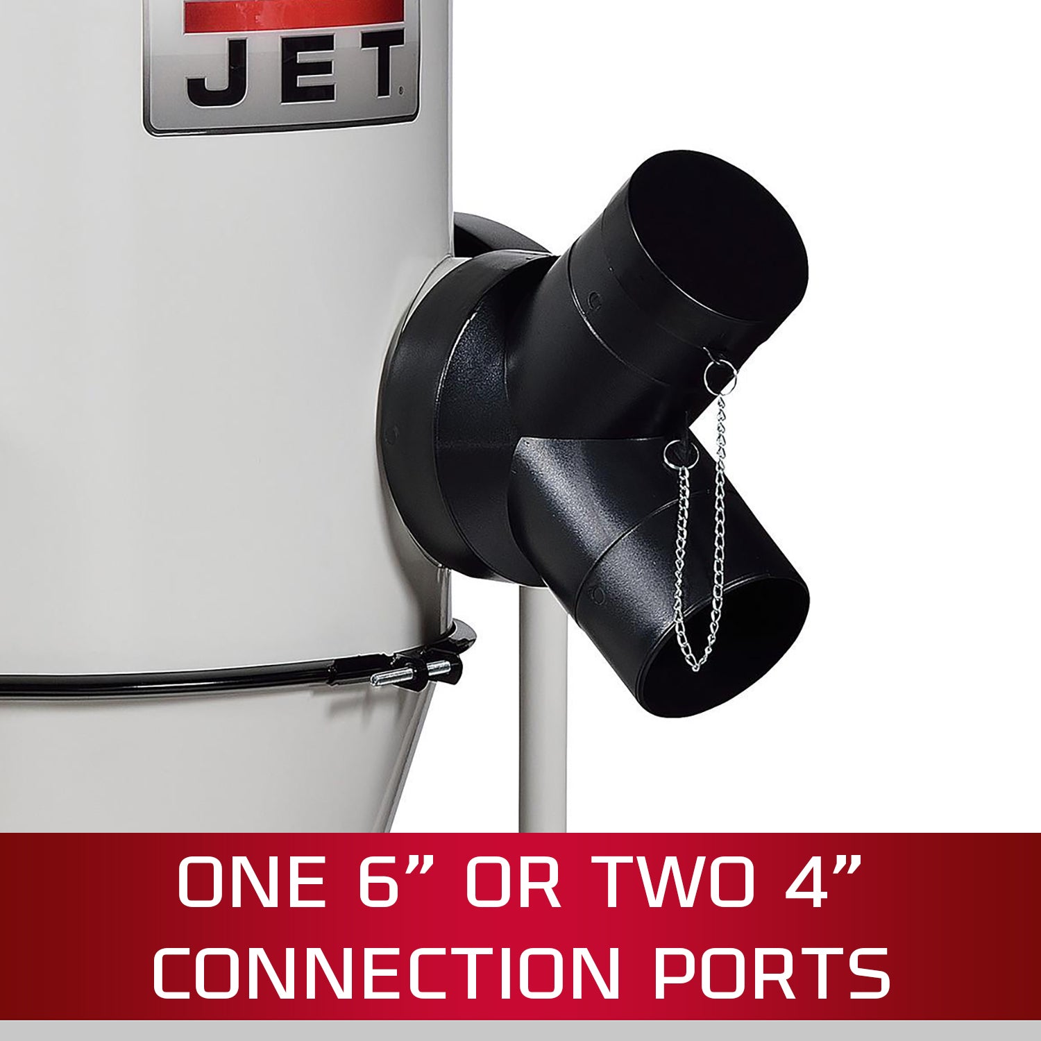 JET JCDC-2 Cyclone Dust Collector, 2HP, 230V Online now