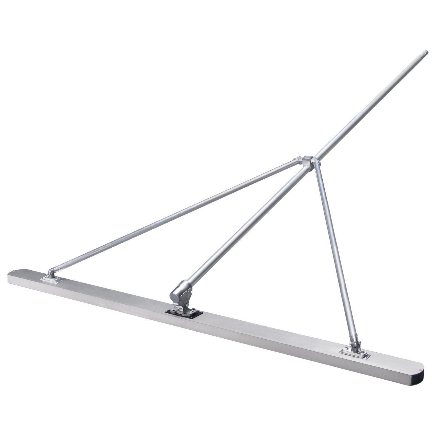 Kraft Tool CC717 8’x5″x2″ Round End Magnesium Check Rod with Bracket, Braces, and Handle on Sale