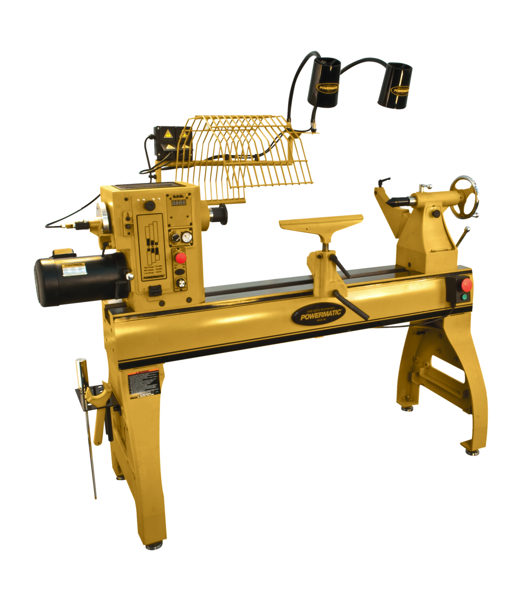 Powermatic 4224B Lathe with Lamp Kit Discount