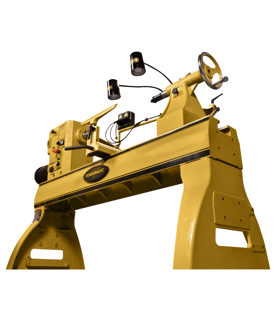 Powermatic 4224B Lathe with Lamp Kit Discount