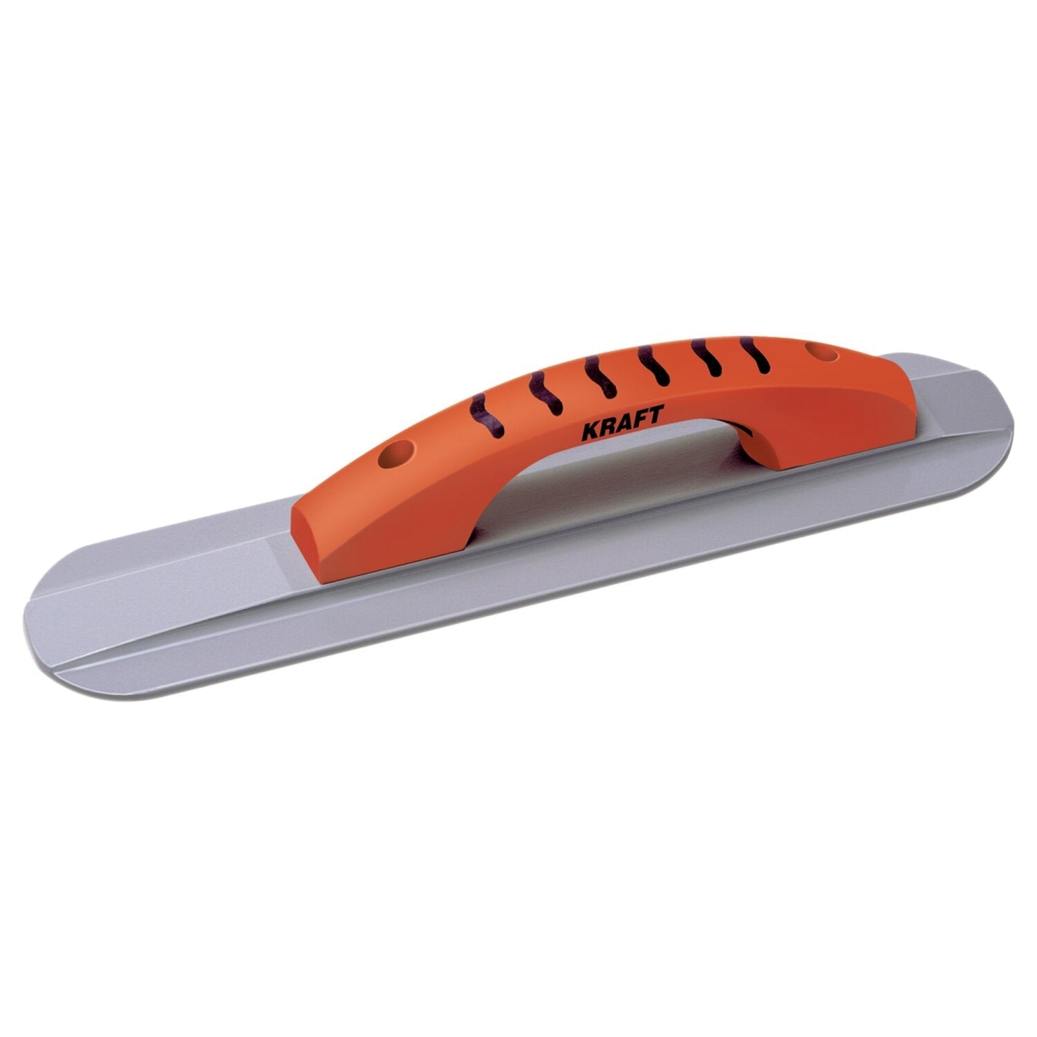 Kraft Tool CF072PF 12″ x 3-1/4″ Round End Magnesium Hand Float with ProForm Soft Grip Handle Supply