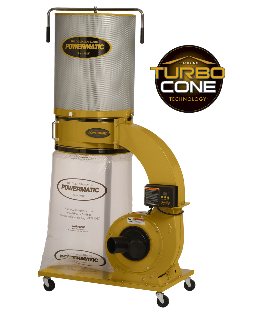 Powermatic PM1300TX-CK Dust Collector, 1.75HP 1PH 115/230V, 2-Micron Canister Kit on Sale