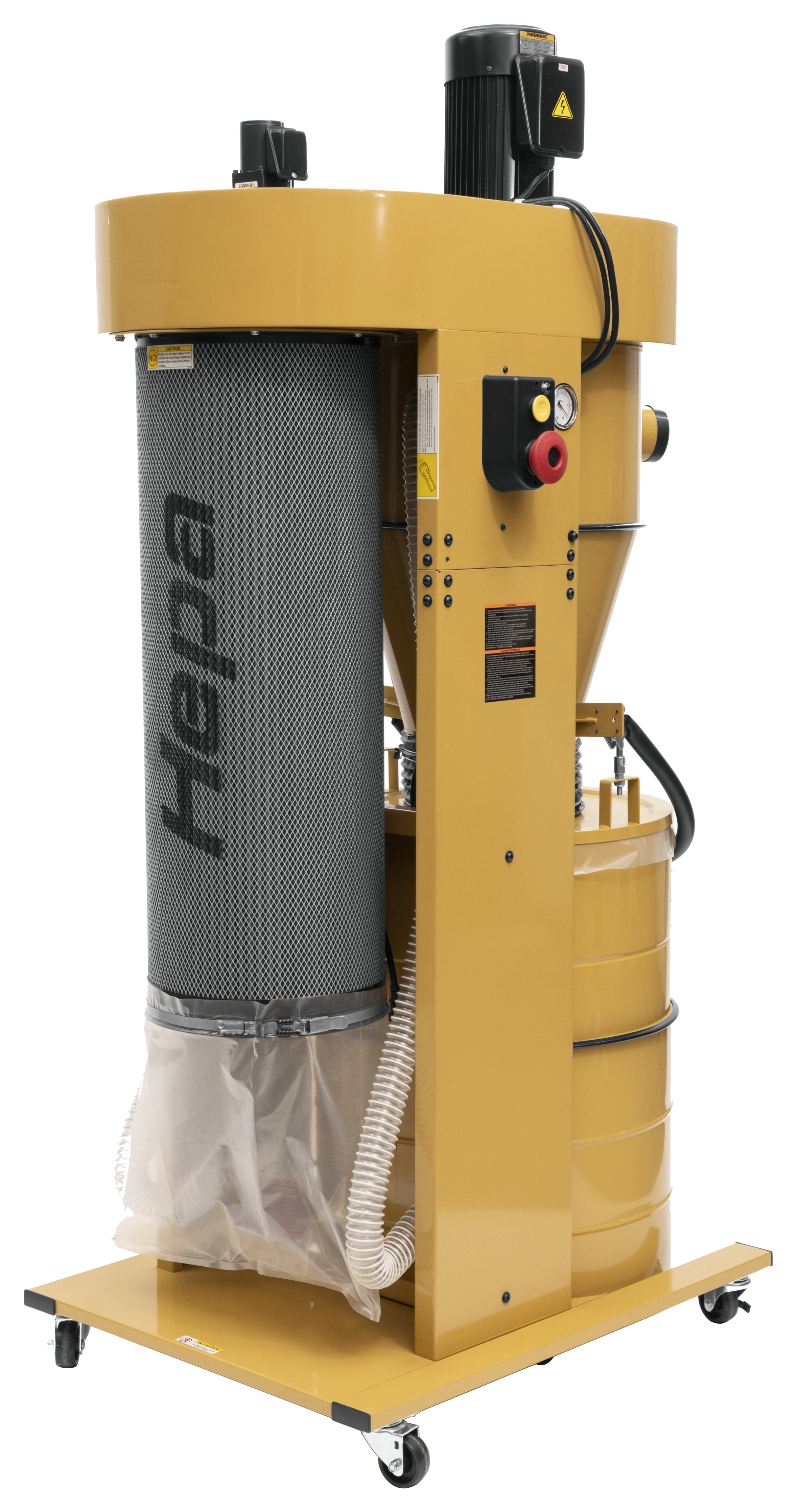 Powermatic PM2200 Cyclonic Dust Collector – with HEPA Filter Kit Supply