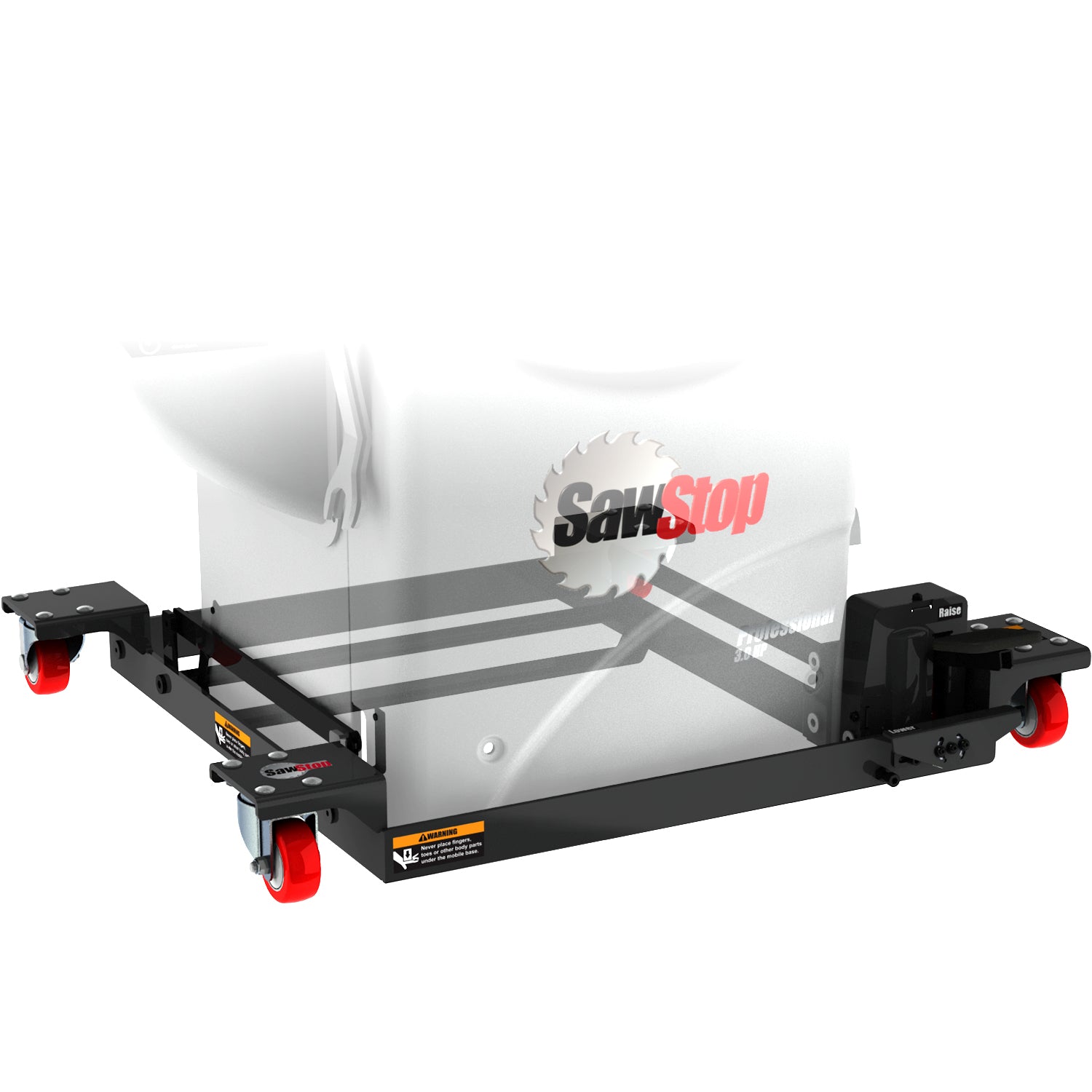 SawStop Industrial Saw Mobile Base w/PCS Mobile base conversion kit Hot on Sale