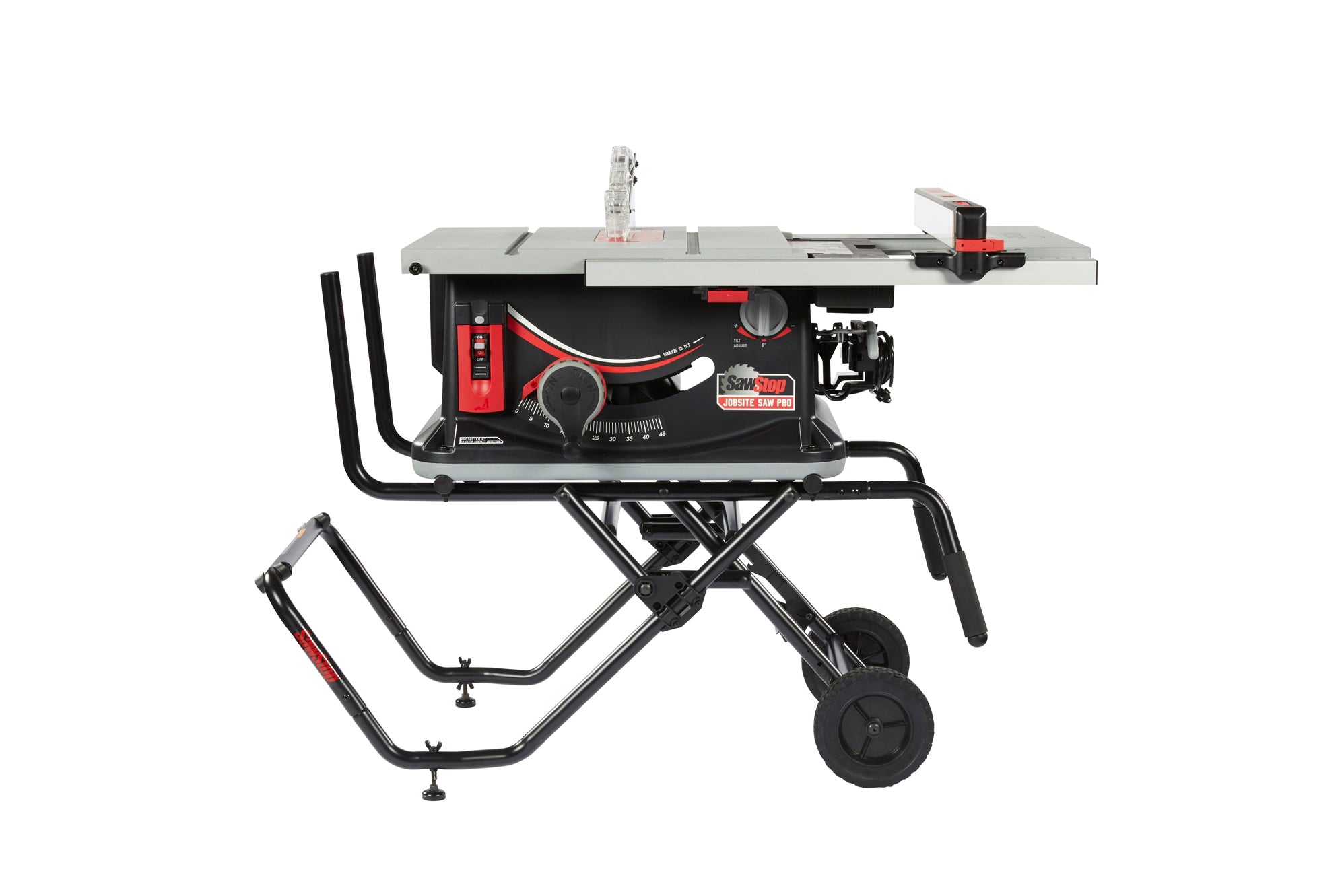 SawStop Jobsite Saw PRO with Mobile Cart Assembly Online Hot Sale