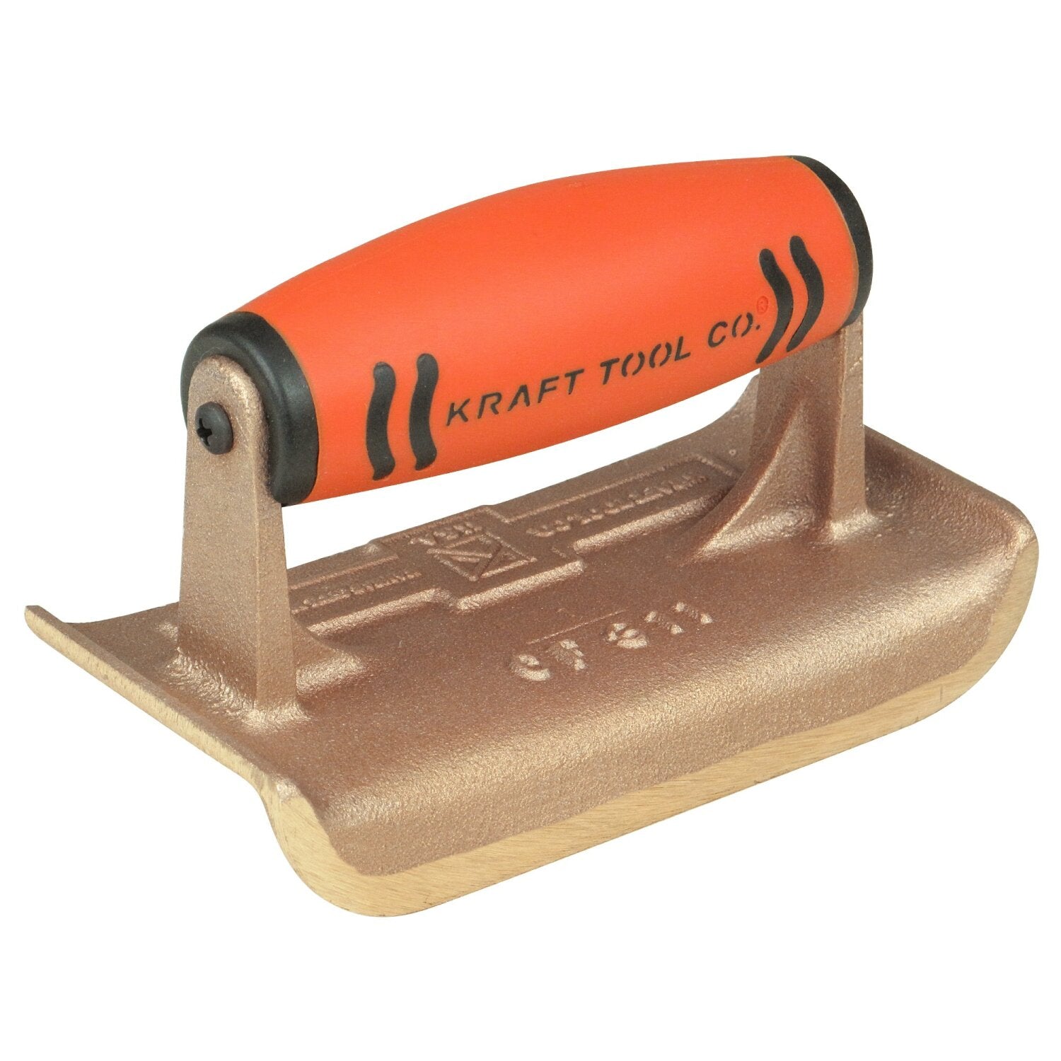 Kraft Tool CF311PF 6″ x 2-3/4″ 1/4″R Bronze Edger with ProForm Handle Supply