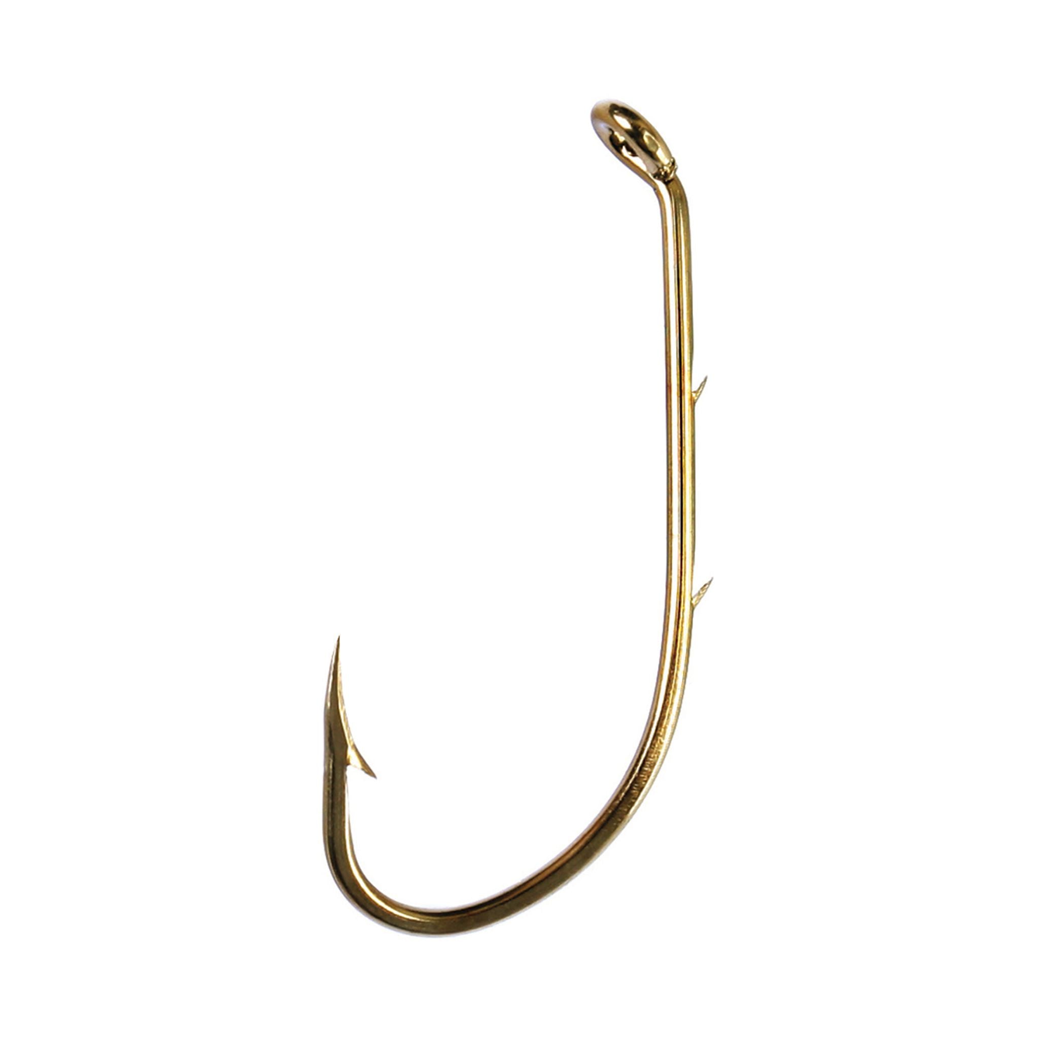 Eagle Claw Down Eye Offset Baitholder Bronze Hook Sale