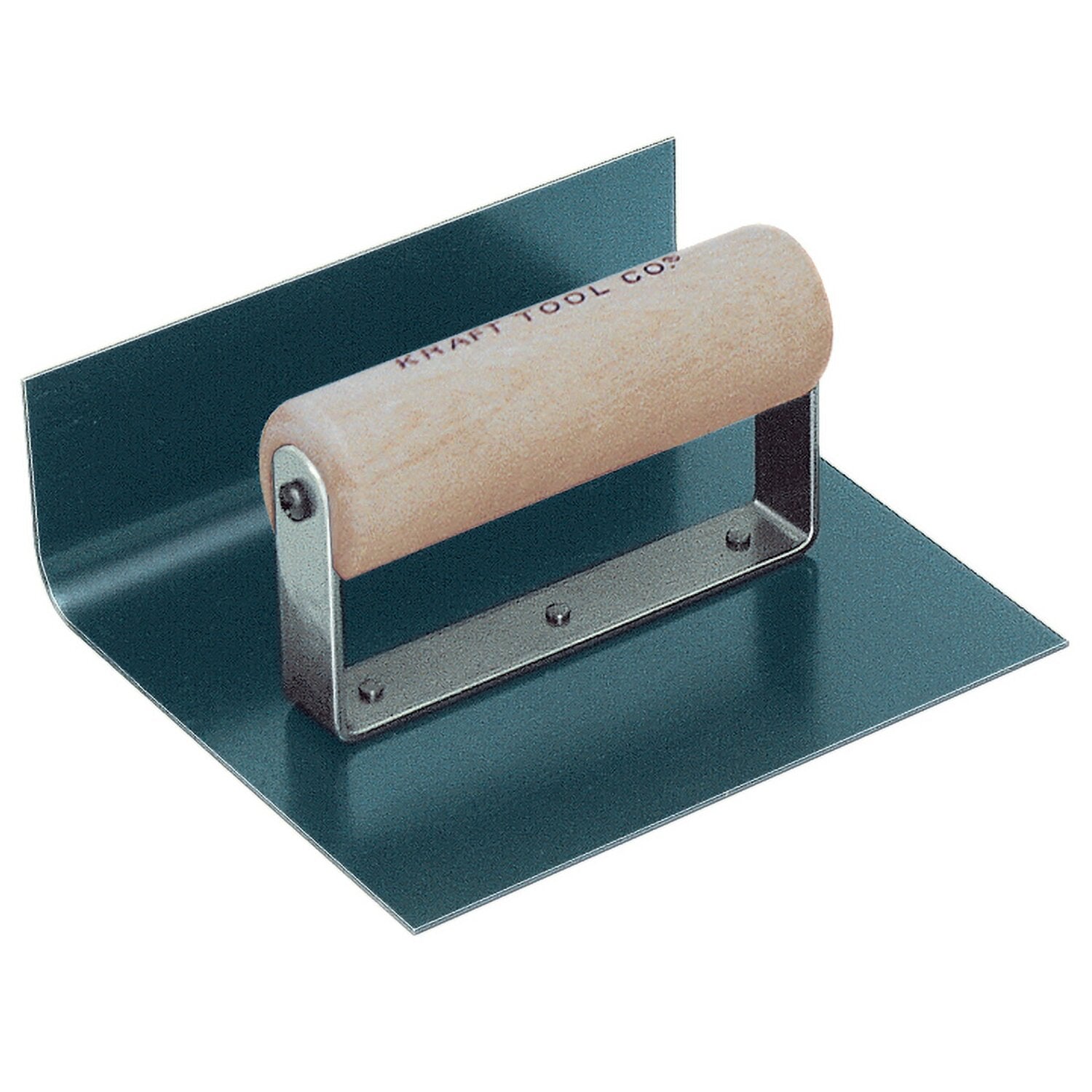 Kraft Tool CF515 6″ x 4″ x 3″ 1″R Inside Blue Steel Cove Step Tool with Wood Handle Online Hot Sale