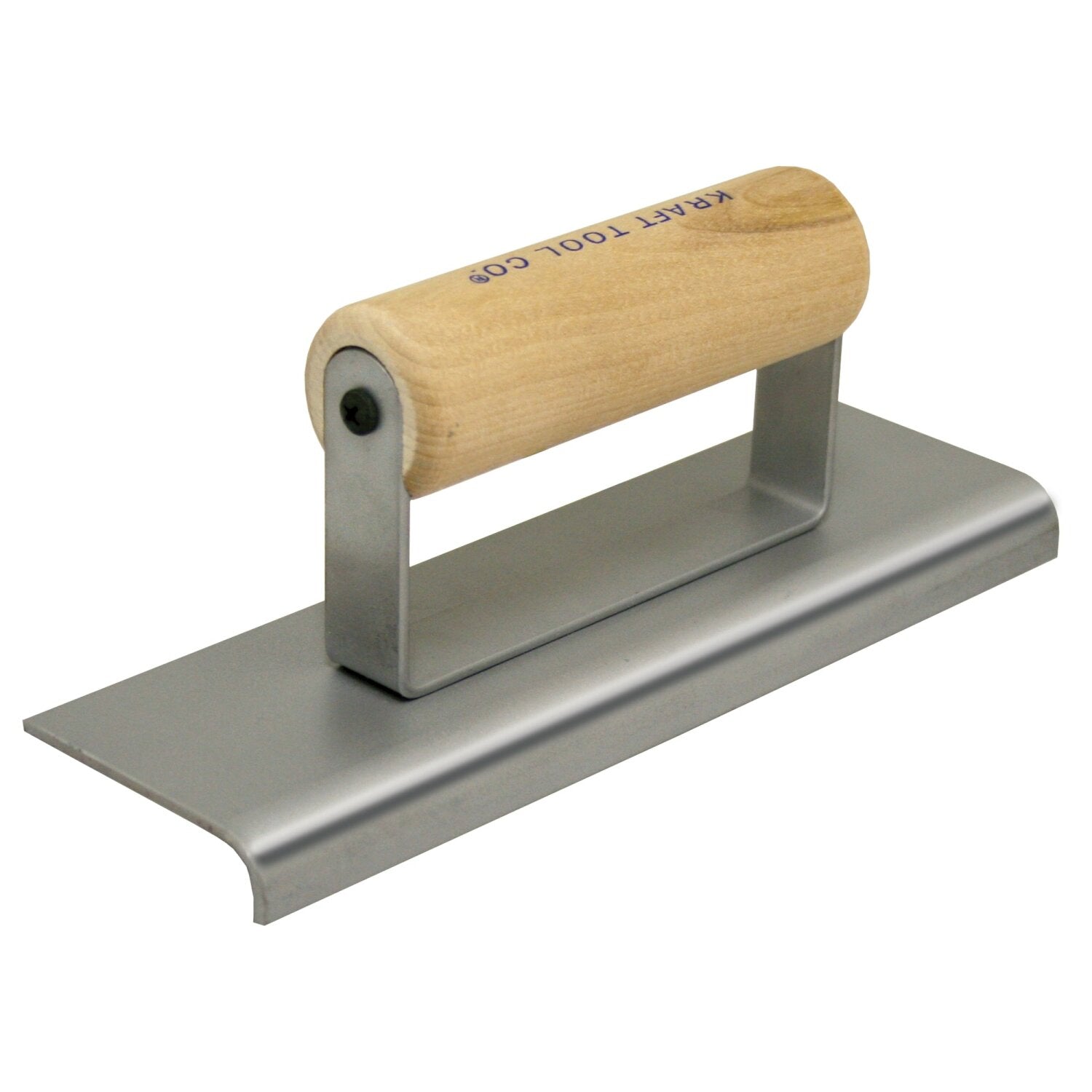 Kraft Tool CF527 8″ x 2″ 3/8″R Heavy-Duty Steel Edger #7 with Wood Handle Online now
