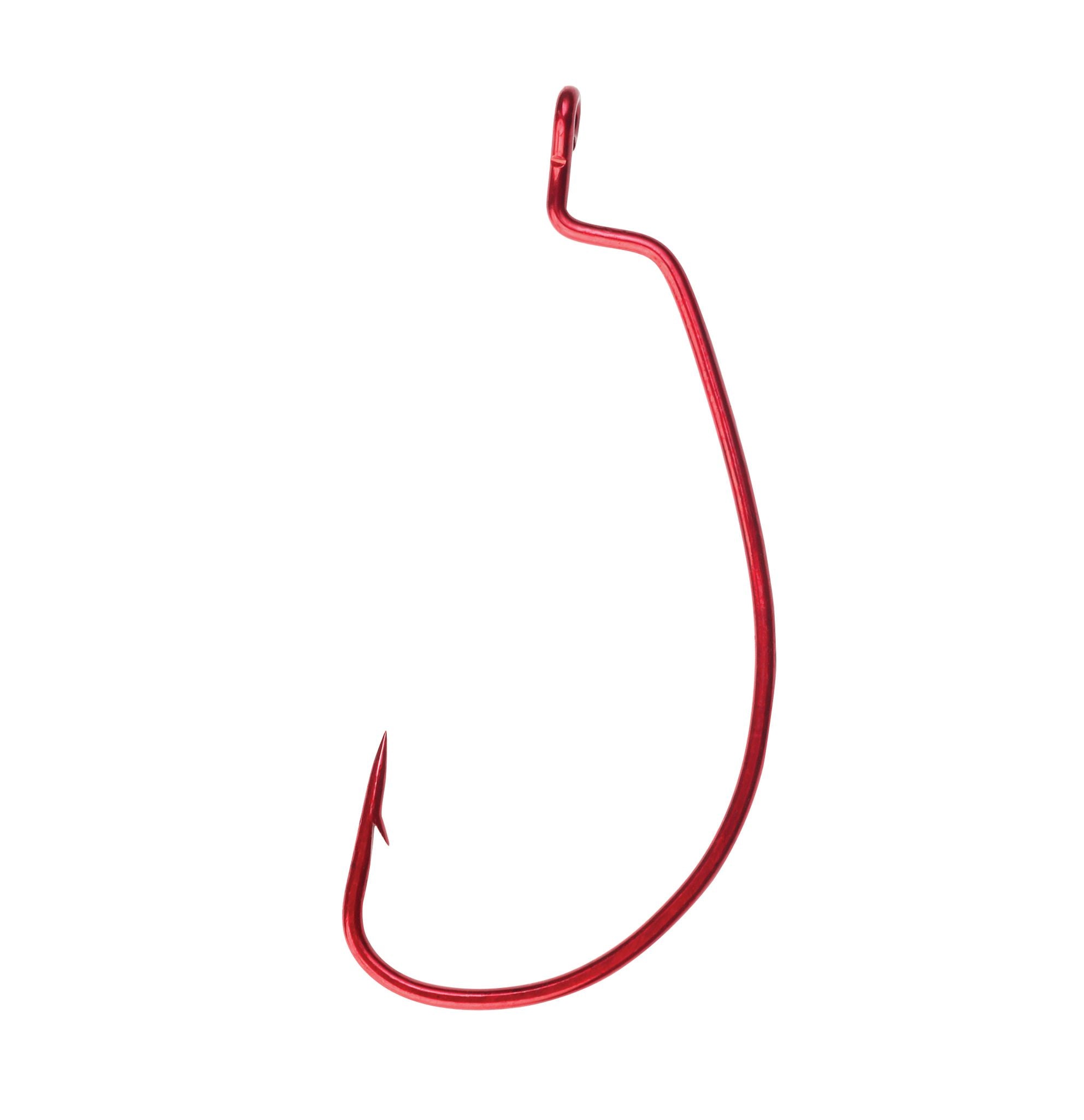 L7092R Red Extra Wide Gap Worm Hook Discount