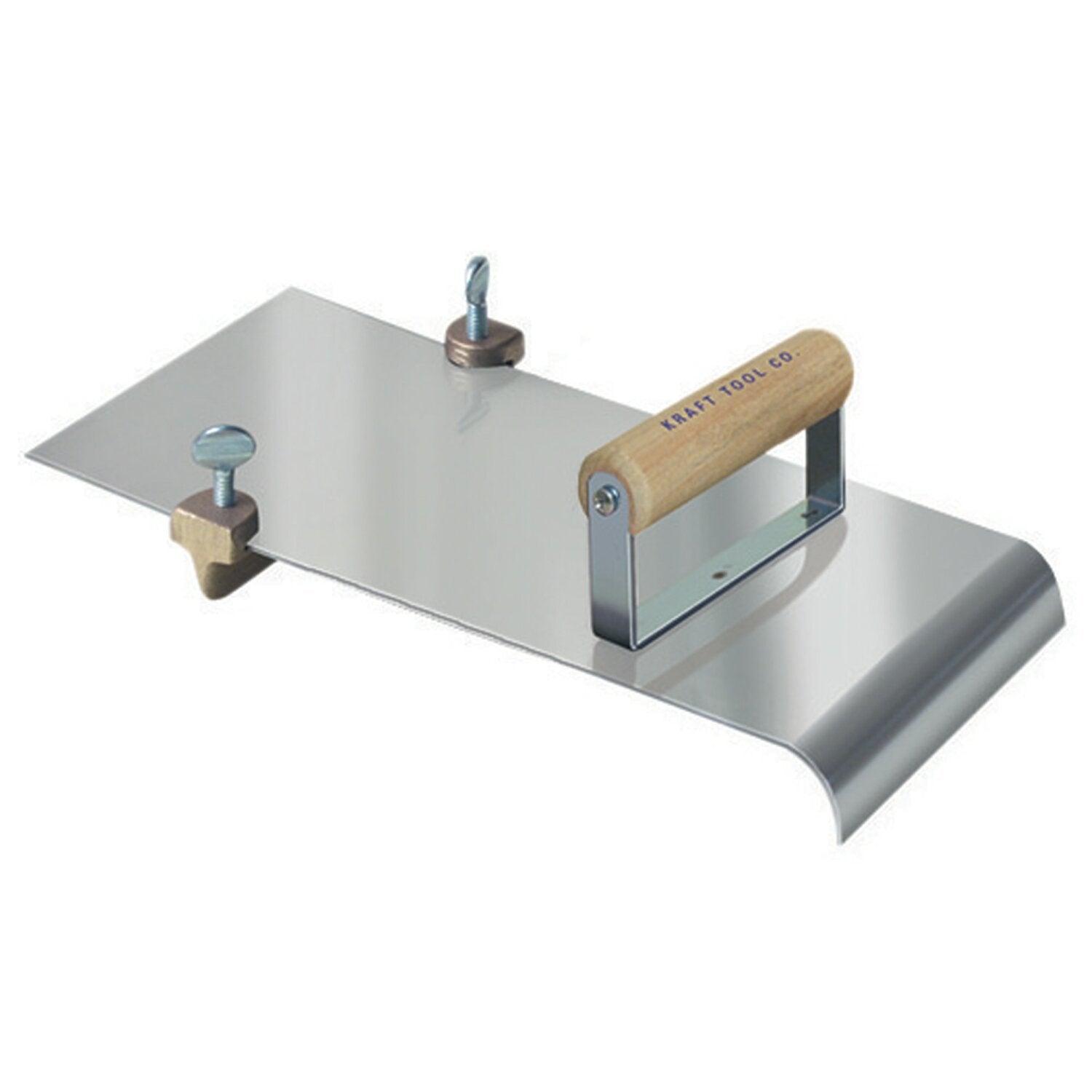 Kraft Tool CF603 5″ x 12″ 1/2″R, 1″D Stainless Steel Edger with Adjustable Groover Fashion