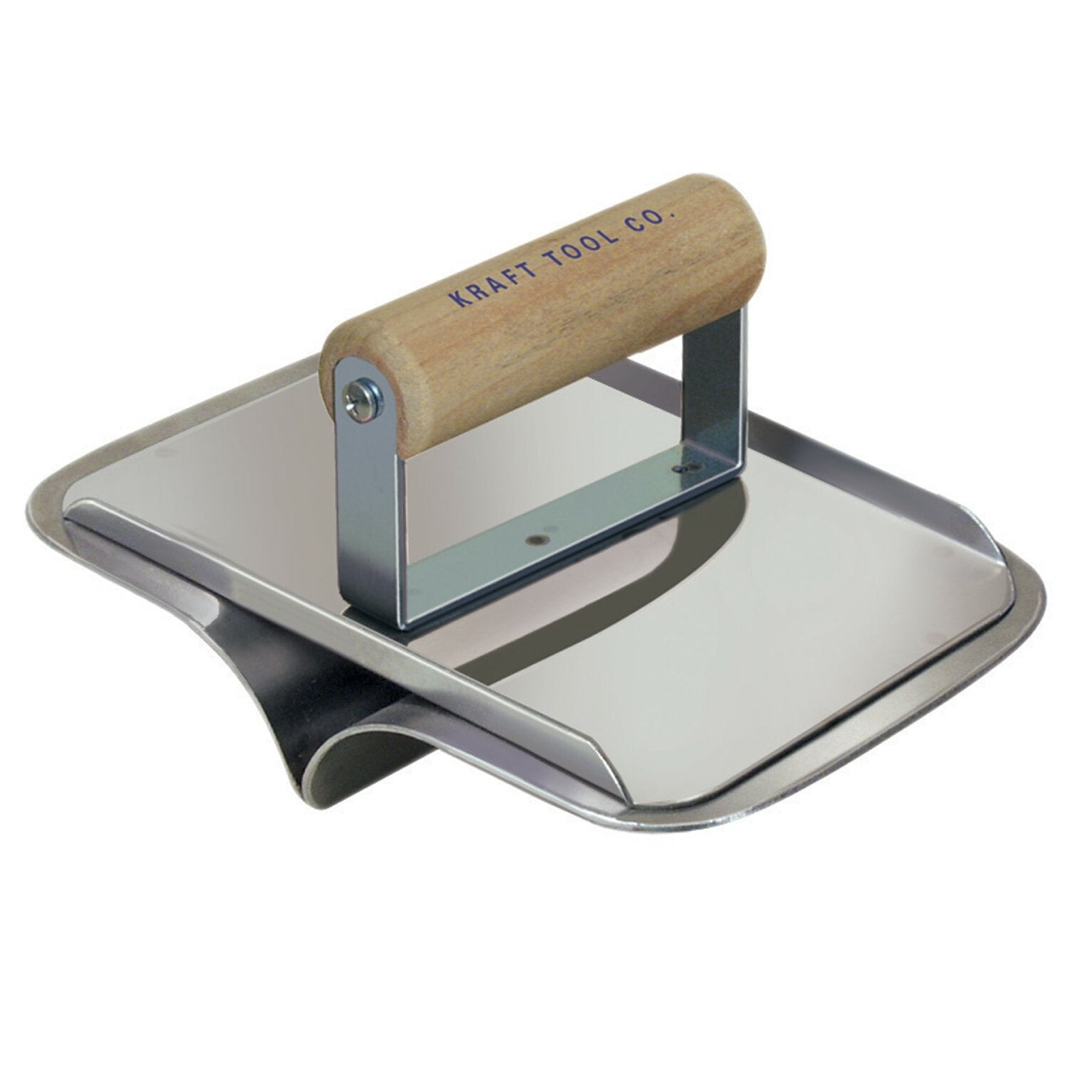 Kraft Tool CF660 6″ x 6″ 1-1/2″R 1-1/2″Bit Stainless Steel Deco Hand Groover with Wood Handle Discount