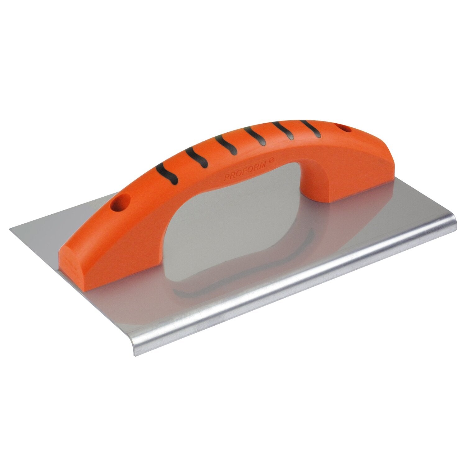 Kraft Tool CF904PF 10″ x 6″ 3/4″R Stainless Steel Hand Edger with ProForm Float Handle Online