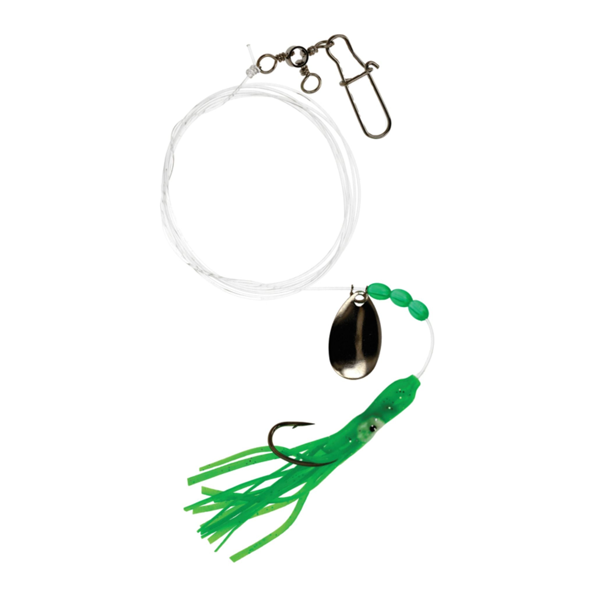 Lazer Fluke Spinner Green/Glitter Sale