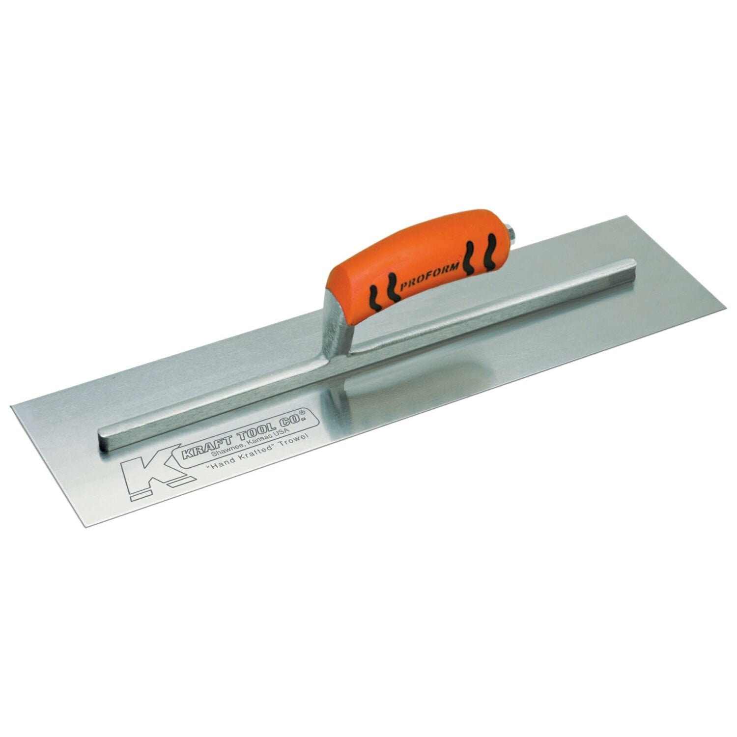 Kraft Tool CF742PF 12″ x 4″ Swedish Stainless Steel Cement Trowel with ProForm Handle Online Sale