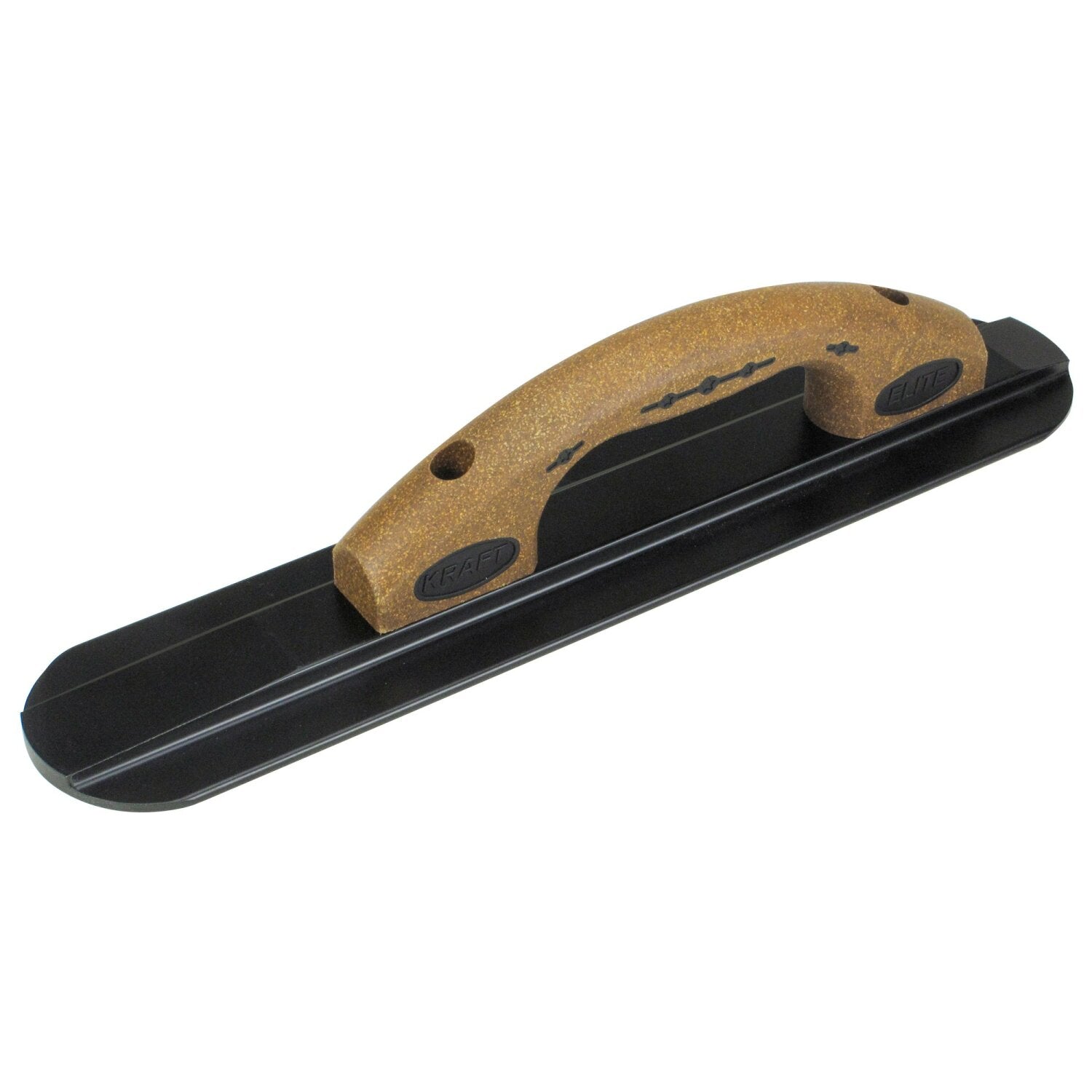 Kraft Tool CFE072K Elite Series Five Star 12″ x 3-1/4″ Round End Magnesium Float with Cork Handle on Sale
