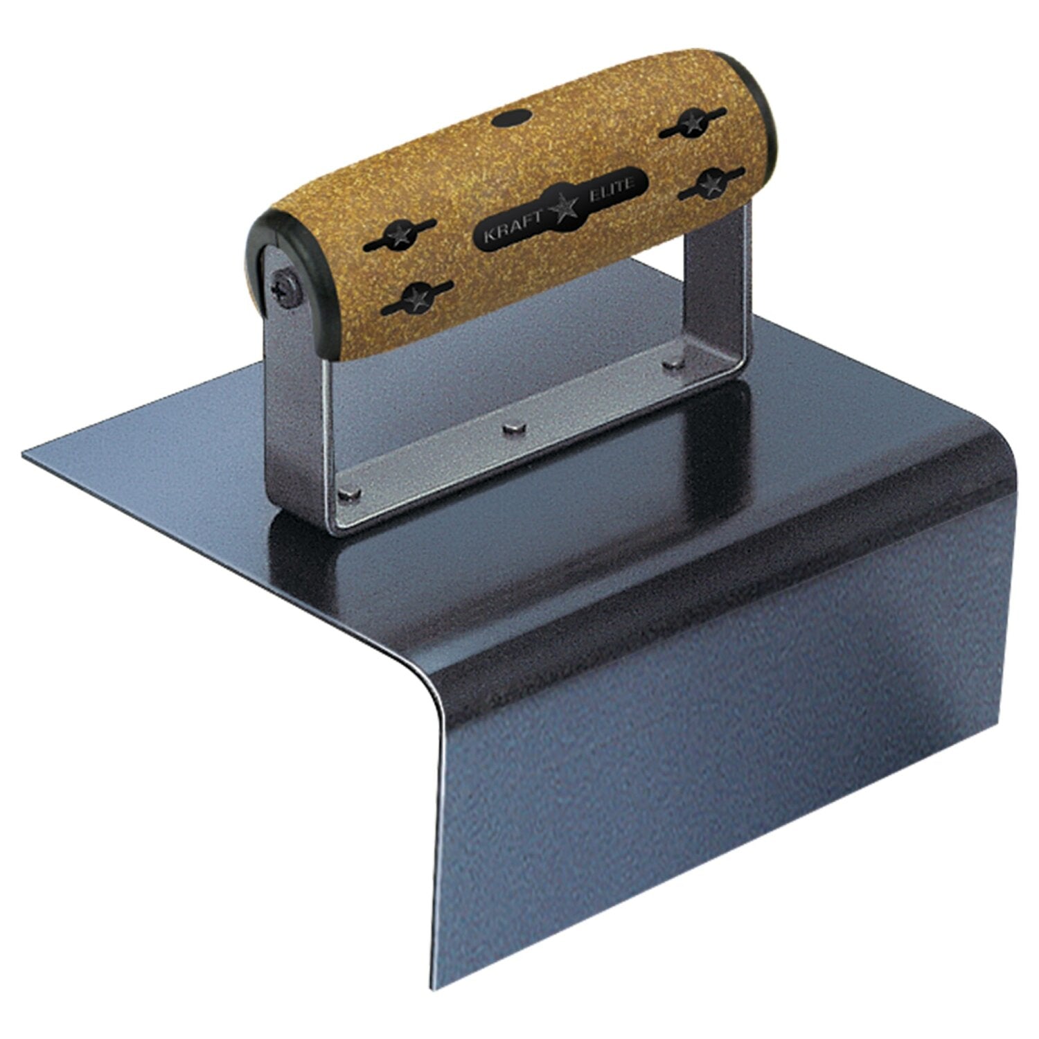 Kraft Tool CFE771K 6″ x 6″ x 3-1/2″ 1″R Elite Series Five Star Blue Steel Outside Step Tool with Cork Handle Discount