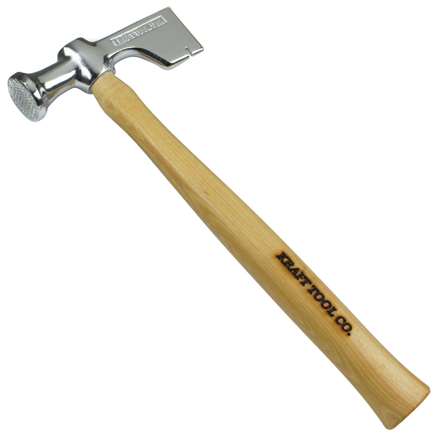 Kraft Tool DW354 13 oz Checkered Face Lightweight Hammer with 14″ Handle Fashion